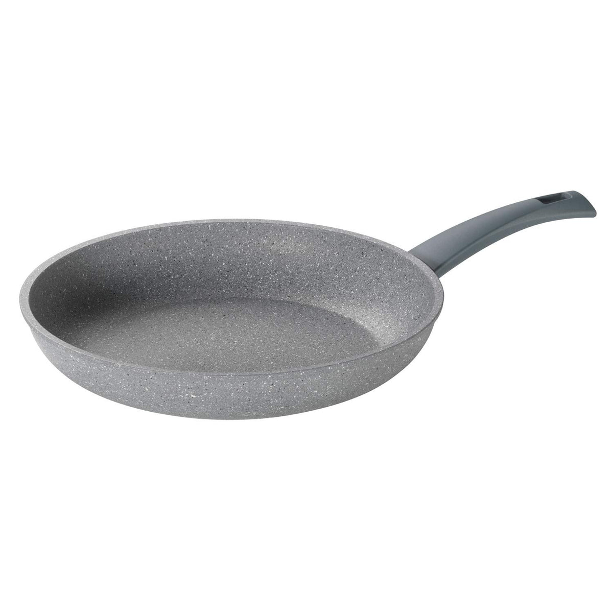 Mopita Roccia Viva 28Cm11 Non-Stick Forged Aluminum Fry Pan, Large, Grey