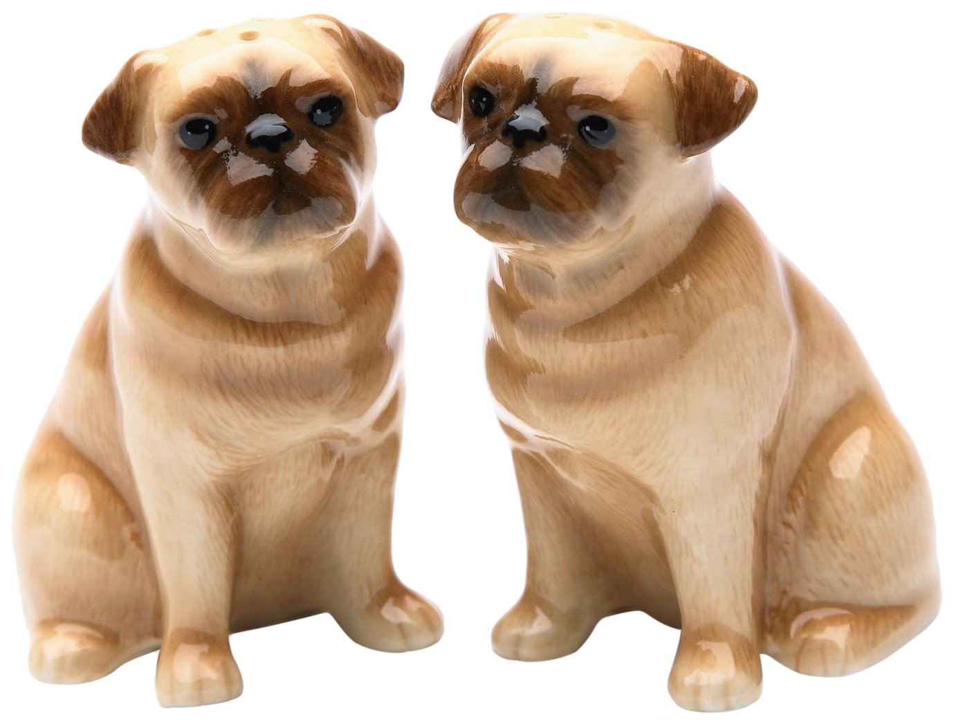 Stealstreet Ss-Cg-20882, 3.38 Inch Painted Kitchenware Pug Dog Pair Salt And Pepper Shaker Set