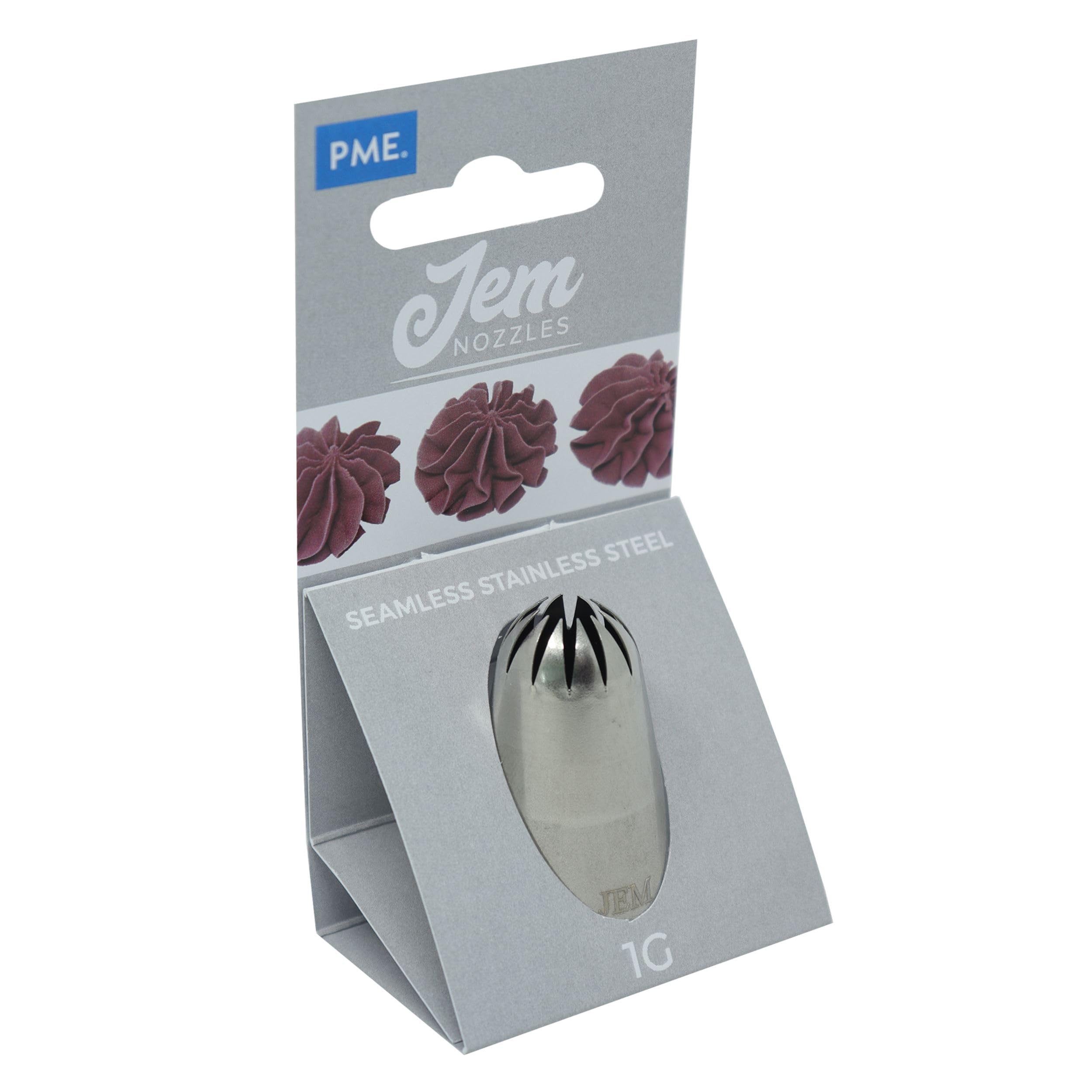 Jem Enterprises Drop Flower Piping Nozzle Decorating Tip No. 1G