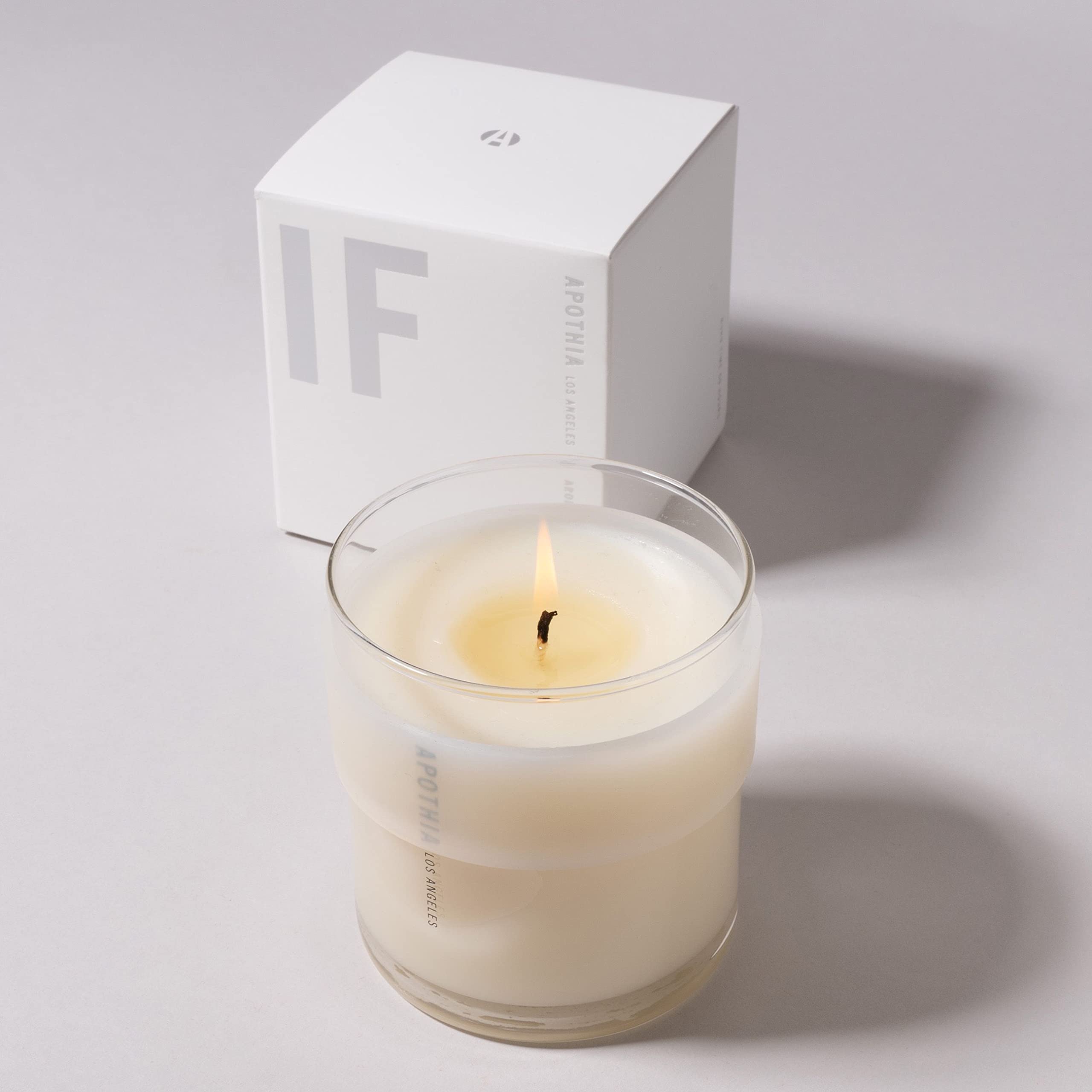 APOTHIA - IF Candle | Modern White Floral & Citrus | Naturally Derived Soy Wax Blend | Cruelty-Free Candle | Up to 60 Hour Long