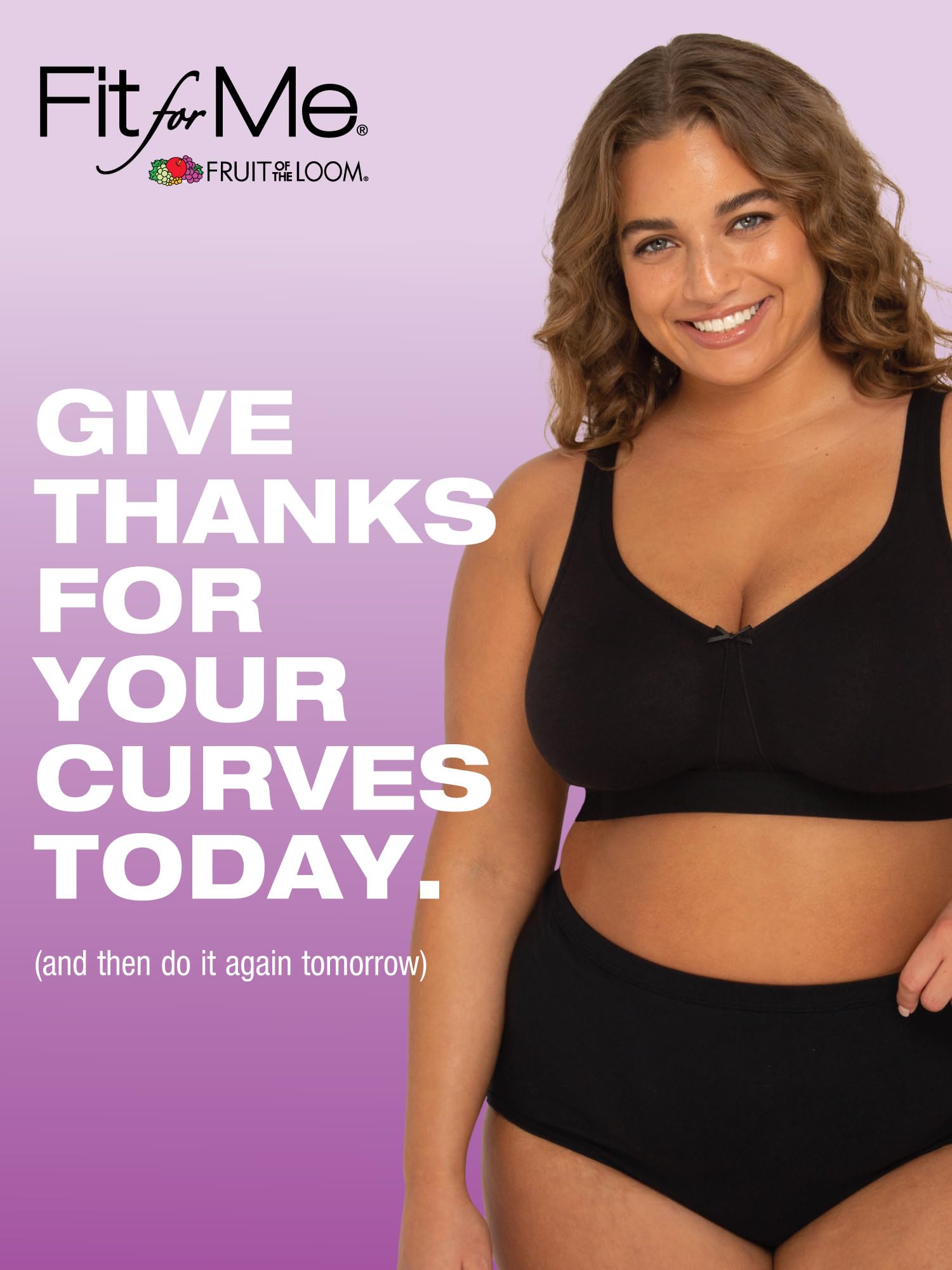 Fruit of the Loom Women's Plus-Size Wireless Cotton Bra 42DDD, Heather Grey, Model FT811