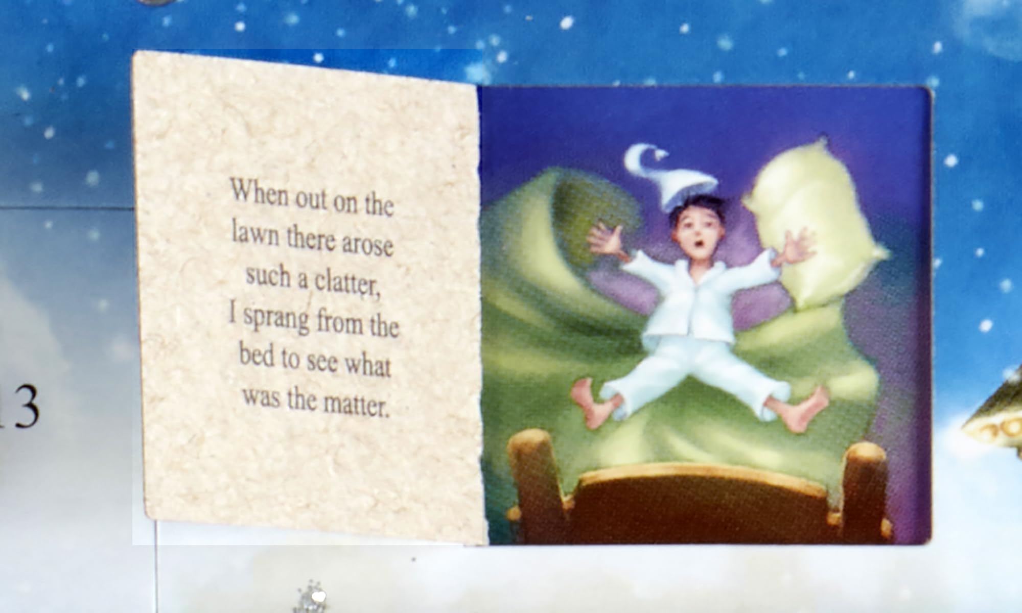 Christmas Lighthouse Advent Calendar (Countdown to Christmas) by Vermont Christmas Company with Twas the Night Before Christmas