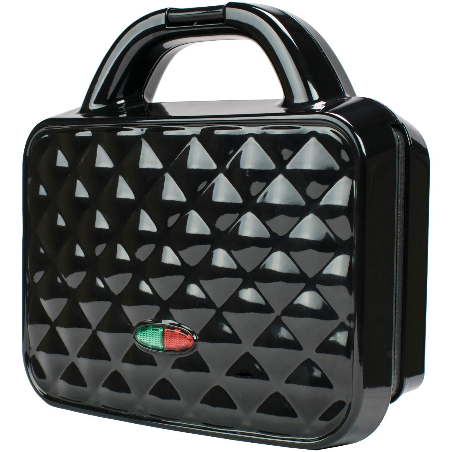 Brentwood TS-239BK Couture Purse Non-Stick Dual Waffle Maker, Black