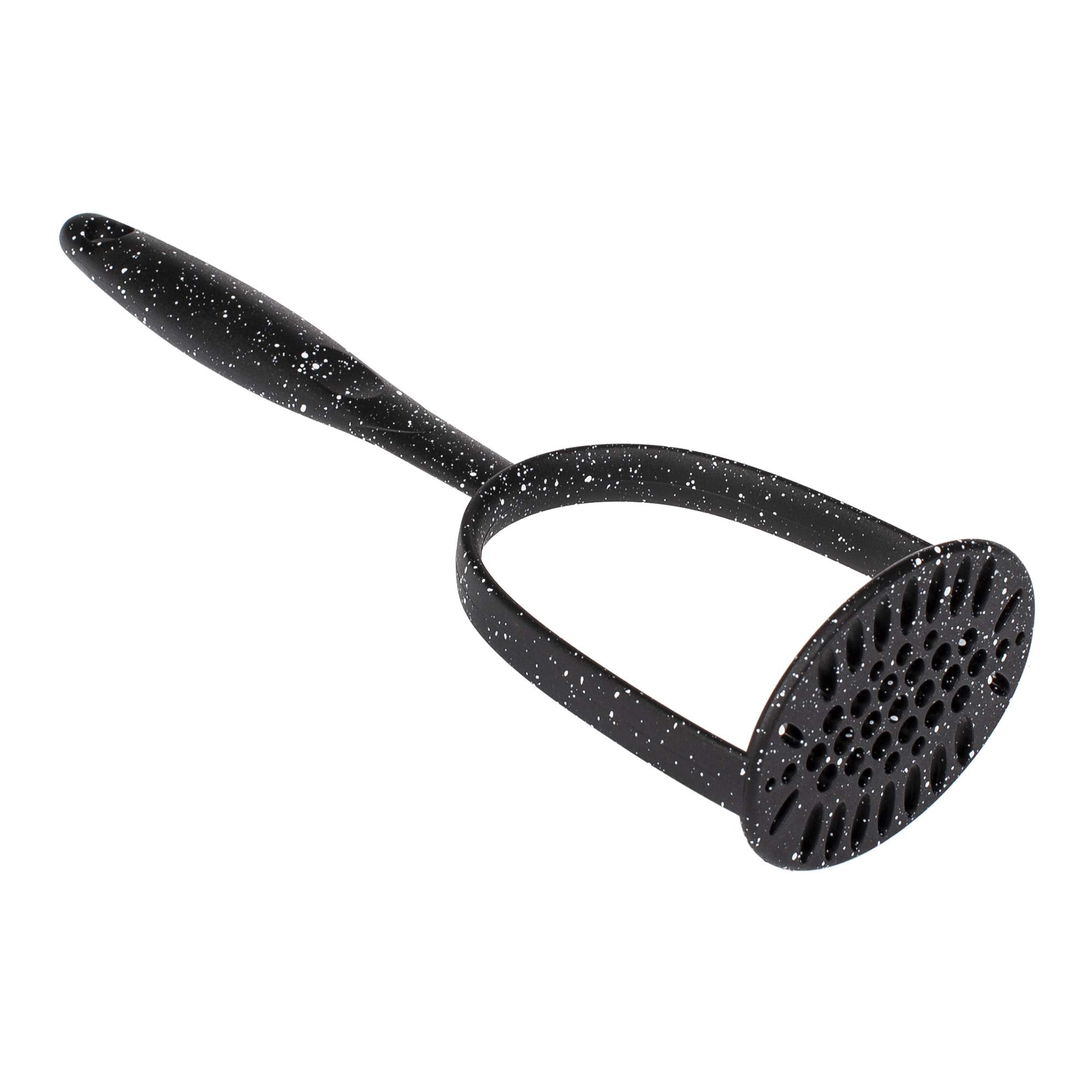 Kitchen Nylon Heat Resistant Potato Masher - Large Handle Long Nonstick Utensils Dishwasher Safe - Non Stick Handheld Potato Mas