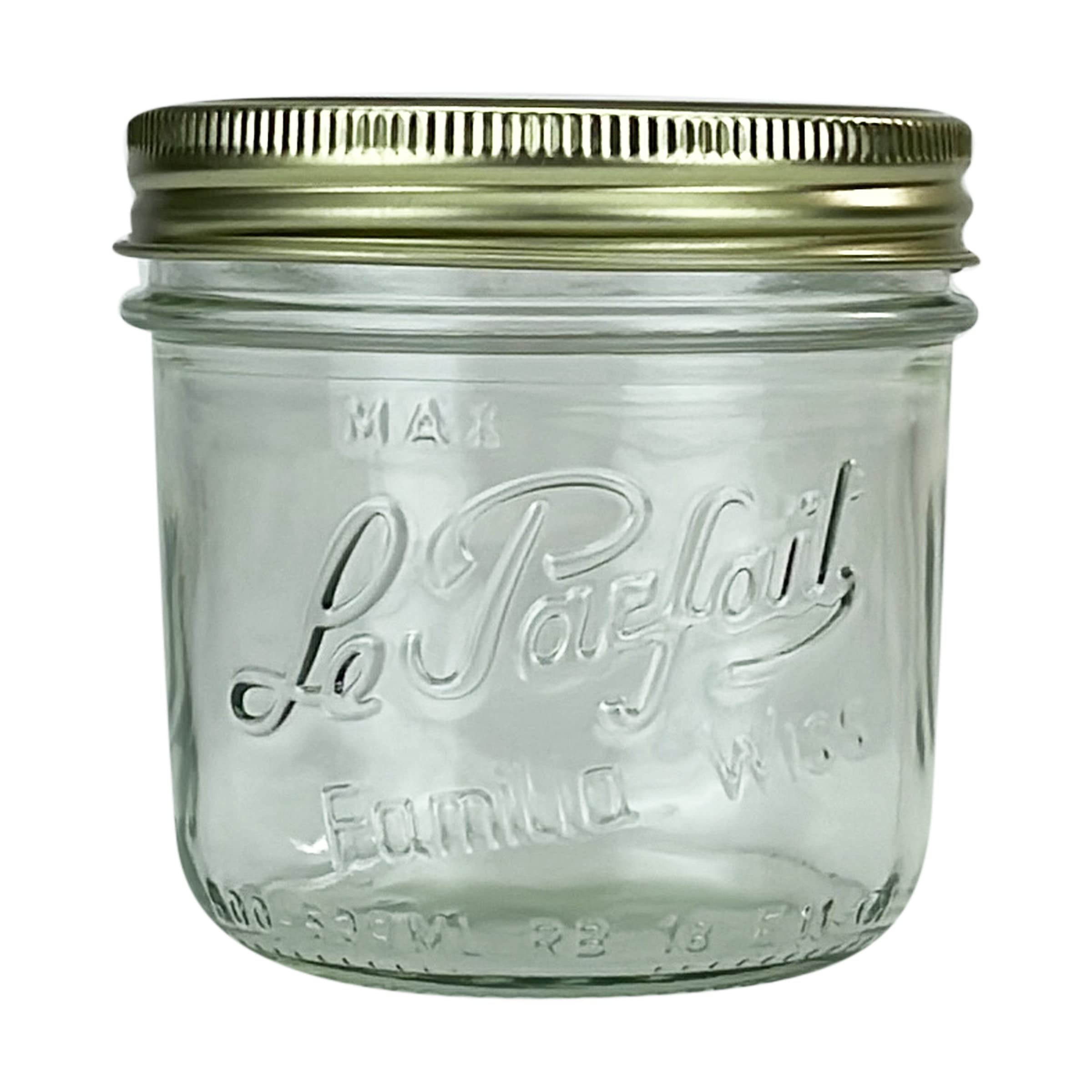 Le Parfait, Jar Storage Metal Screw Top 16 Ounce