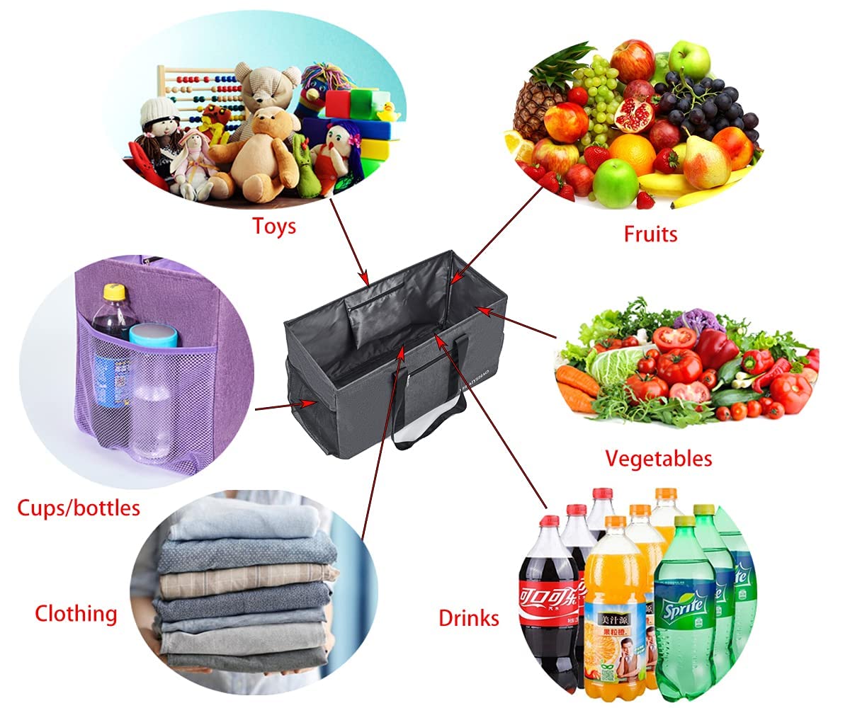 Yelaiyehao Large Utility Tote Bag, Foldable Collapsible Tote For Storage Pool Beachshopping Picnic Laundry Gym And Luggage