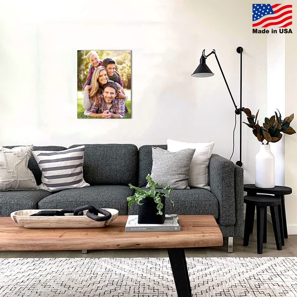 Signleader Canvas Prints With Your Photos, Personalized Canvas Wall Art, Custom Digital Painting Picture On Canvas - 11X14 Inche