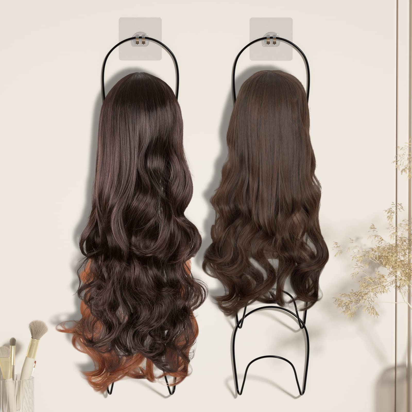 Hikinlichi 10 Pack Hat Racks Hangers Baseball Cap Holders Organizers Closet Hanging Display Storage Rack For Scarves Handbags To