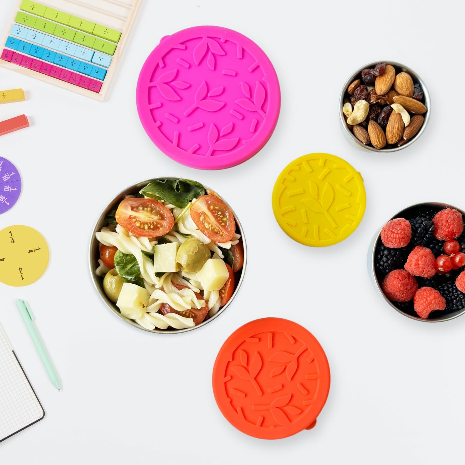 Tavva Stainless Steel Snack Containers For Kids (12Oz/7Oz/3Oz), Stainless Steel Containers With Lids, Stainless Steel Lunch Box