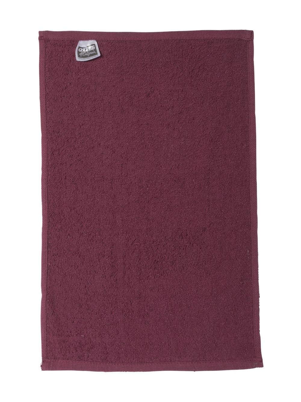Q-Tees Budget Rally Towel - Maroon  One Size