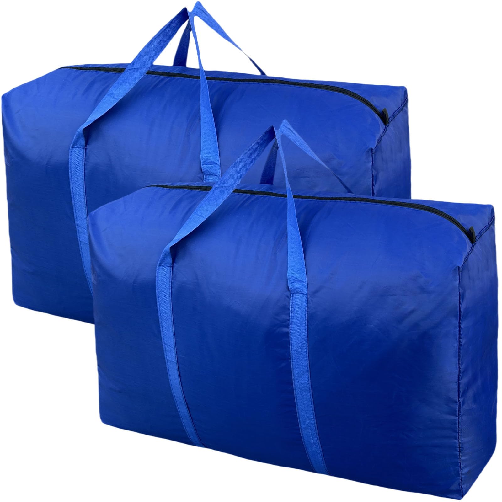 100L Extra Large Storage Bags, Big Moving Bags With Strong Zippers & Carrying Handles, Packing Bags For Moving, Storage, Travel