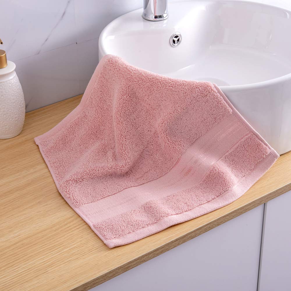 Lizling Luxury Bath Towels Set 3 Pack, Towel Set 100% Cotton (1 Large Bath Towel, 1 Hand Towel, 1 Washcloth) Ultra Soft And High