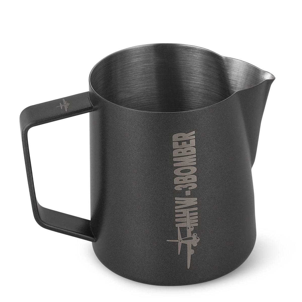 Mhw-3Bomber Espresso Steaming Pitcher Milk Frothing Pitcher Stainless Steel Milk Coffee Cappuccino Latte Art Barista Cup 16.9Oz/