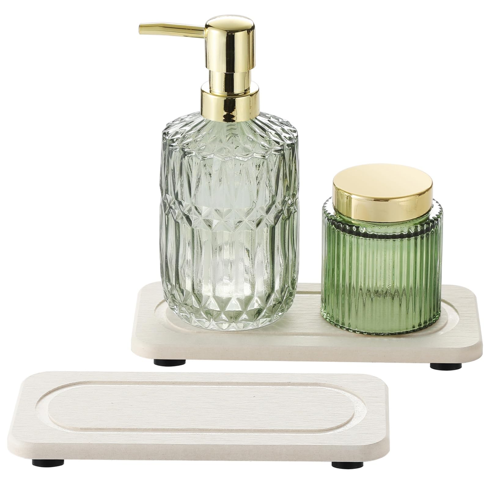 Homdiva 2Pack Diatomite Stone Decor Decorative Water Absorbing Sink Tray For Kitchen & Bathroom Counter, Quick Dry Soap Dish Mak