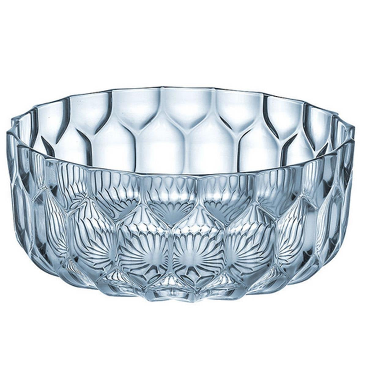 Kartell Jellies Family Bowl by Patricia Urquiola, Pack of 1, Transparent Light Blue