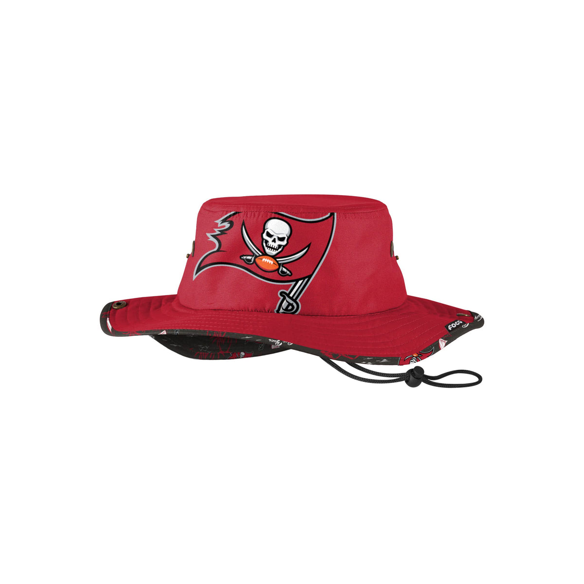 Foco Tampa Bay Buccaneers Nfl Cropped Big Logo Hybrid Boonie Hat