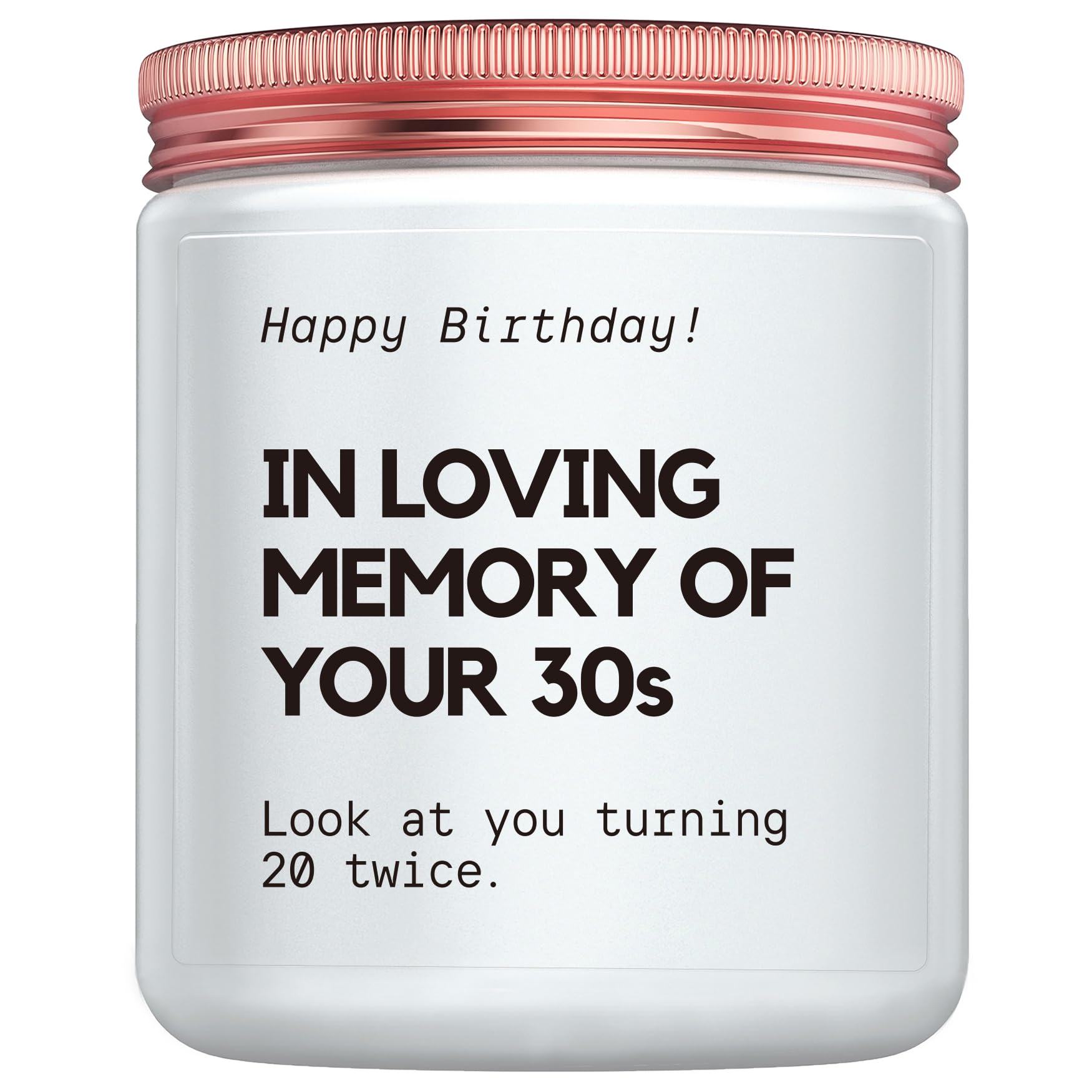 Best 40th Birthday Gifts for Women Men,Funny Friend Gift for Women Forty, 40 Year Old Bday Gifts for Sister Wife Mom Candle