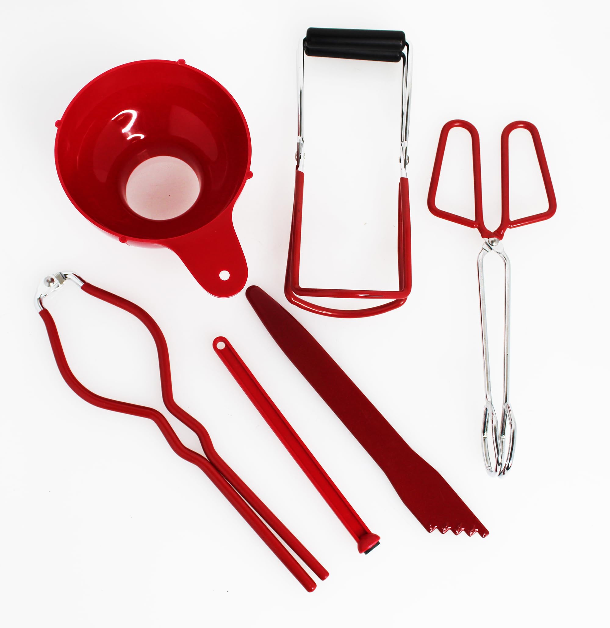Mirro Tool Set Canning Kit, 6 Piece, Red