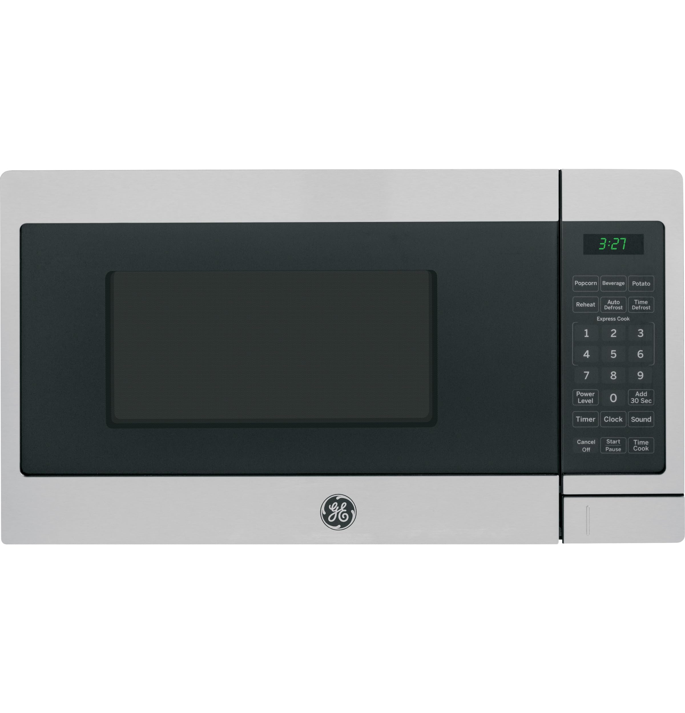 GE Spacemaker Countertop Microwave Oven, 0.7 Cu. FT, 700W with Removable Turntable, 6 Auto Menus, Instant On Controls, Easy Auto