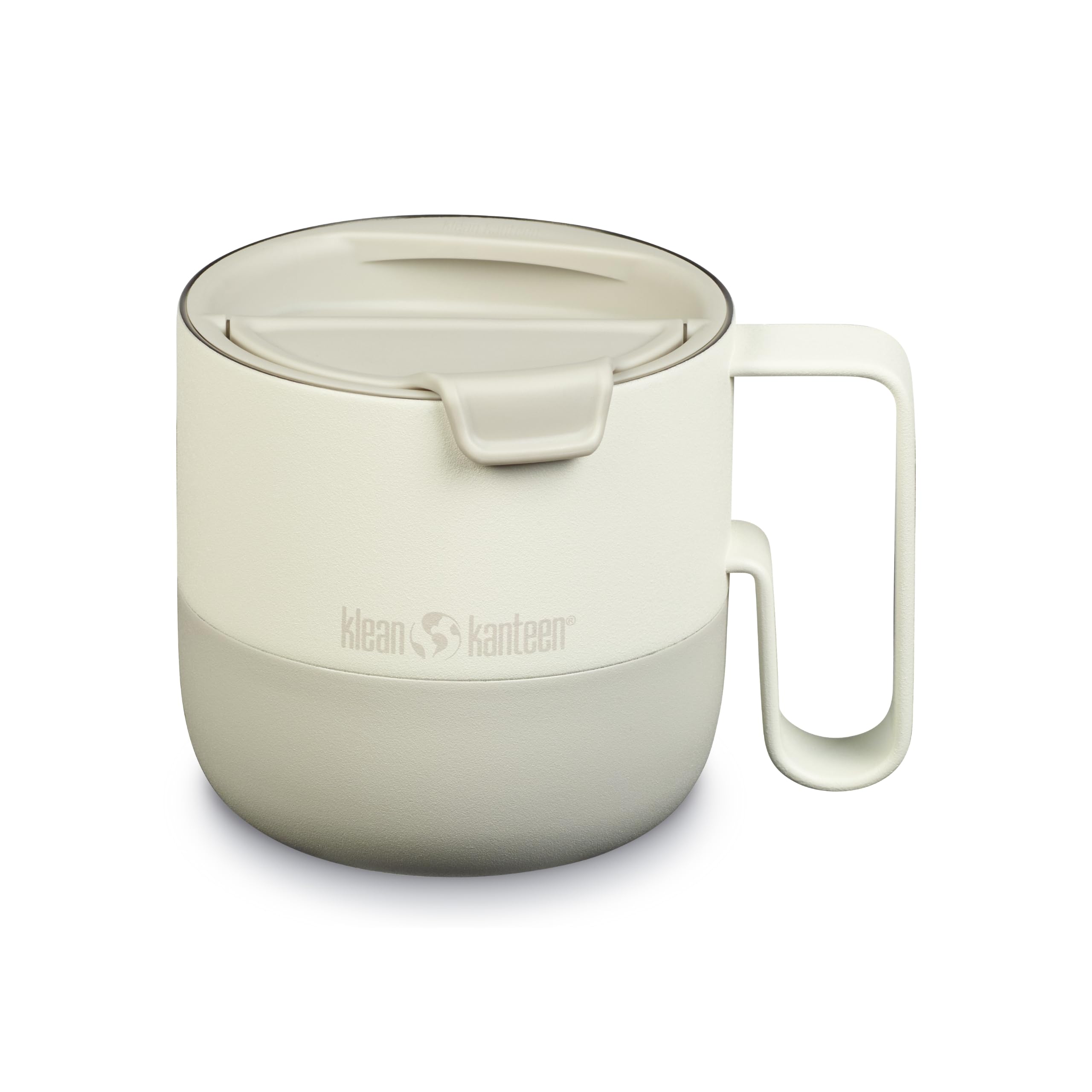 Klean Kanteen Rise 14Oz Mug - Stainless Steel With Flip Lid - Tofu