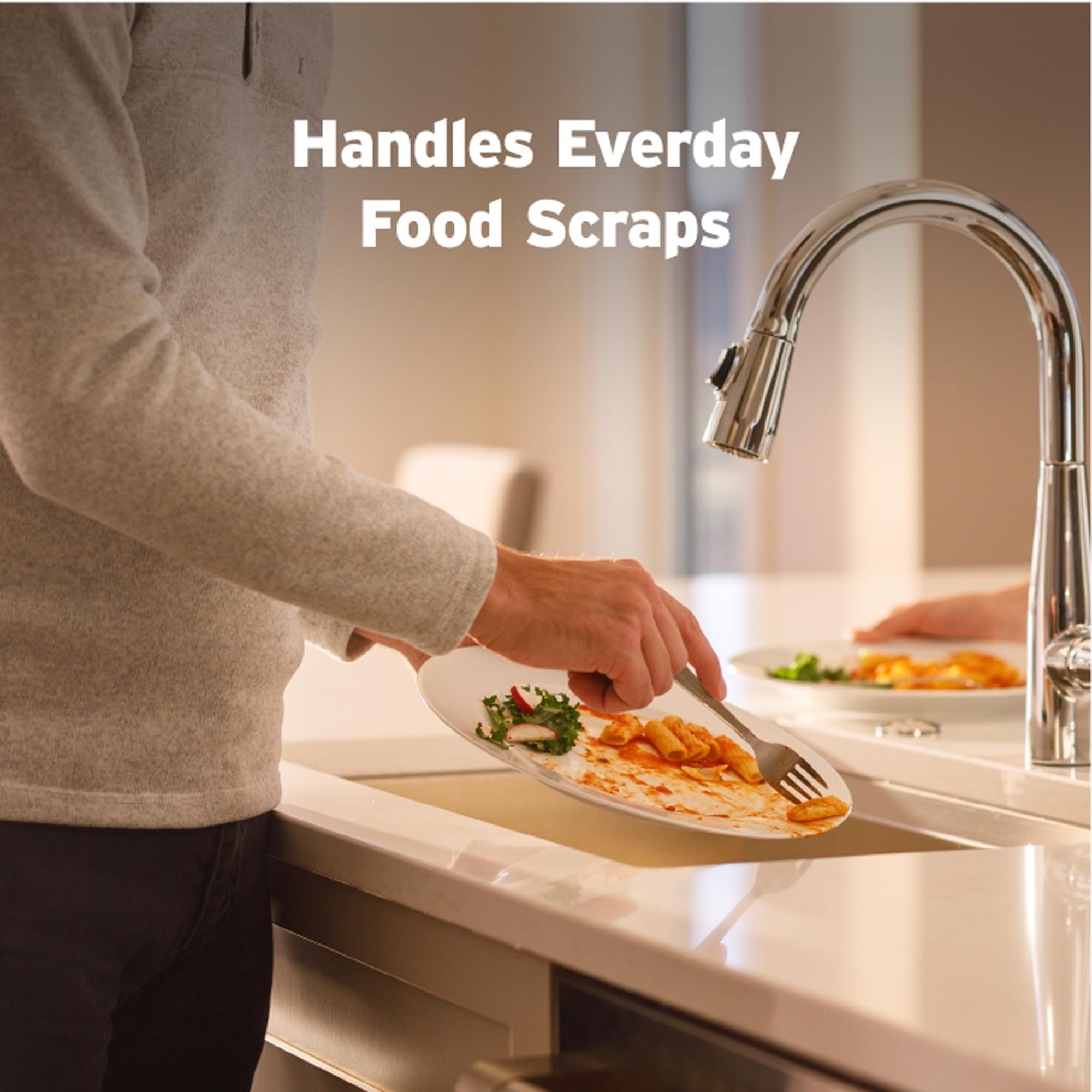 Insinkerator Garbage Disposal, Badger 5Xp, 3/4 Hp Continuous Feed