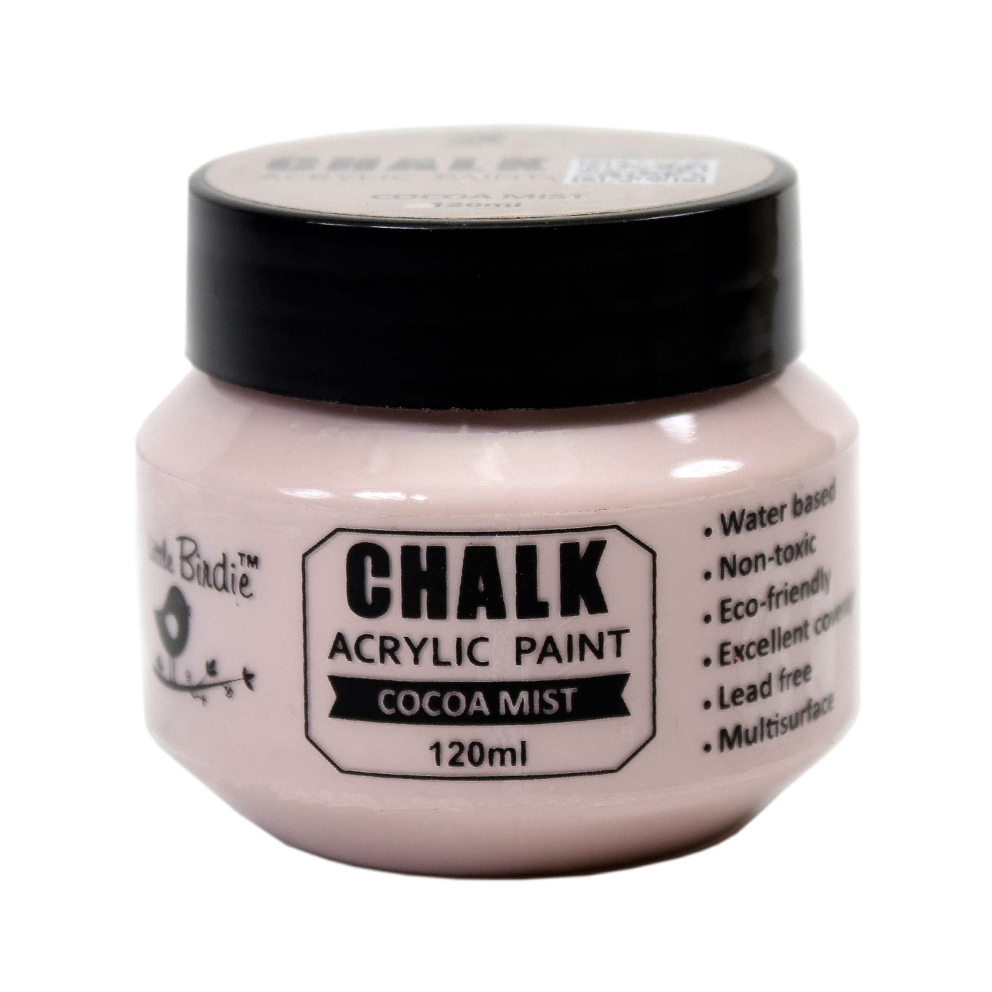 Itsy Bitsy- Home Decor Chalk Acrylic Paint 120Ml - Cocoa Mist