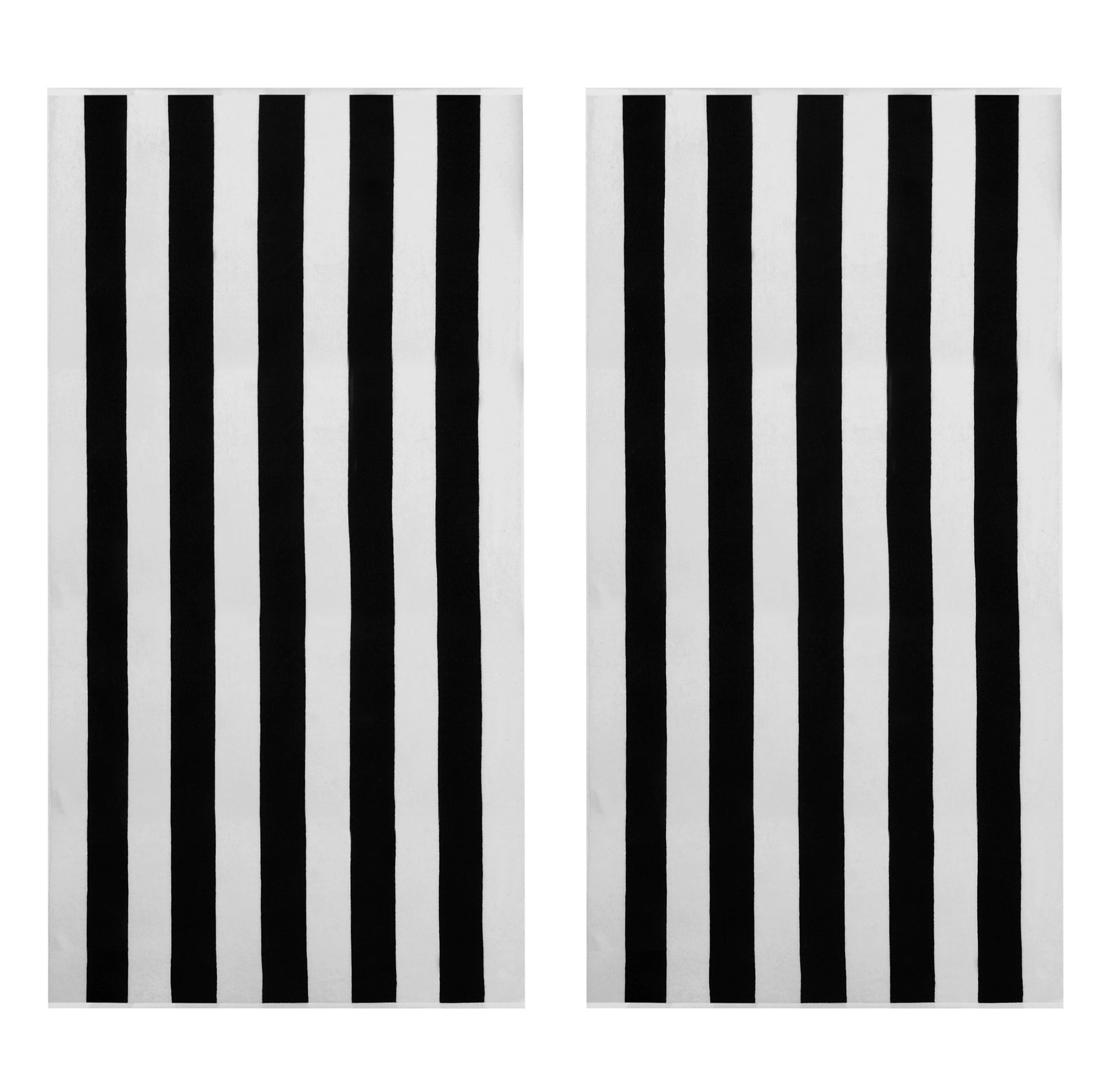 Cotton Craft Oversized Beach Towel - 2 Pack Xl Beach Towel - 100% Cotton Velour - Big & Huge - Thick Plush 450 Gsm Super Soft Lu
