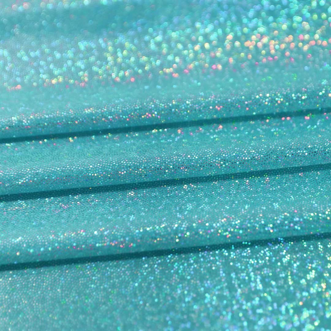 Fitable Sequin Tablecloth for Parties 60x84 Inch - Sparkle Glitter Table Cloth Laser Rectangle Overlay for Wedding Baby Shower C