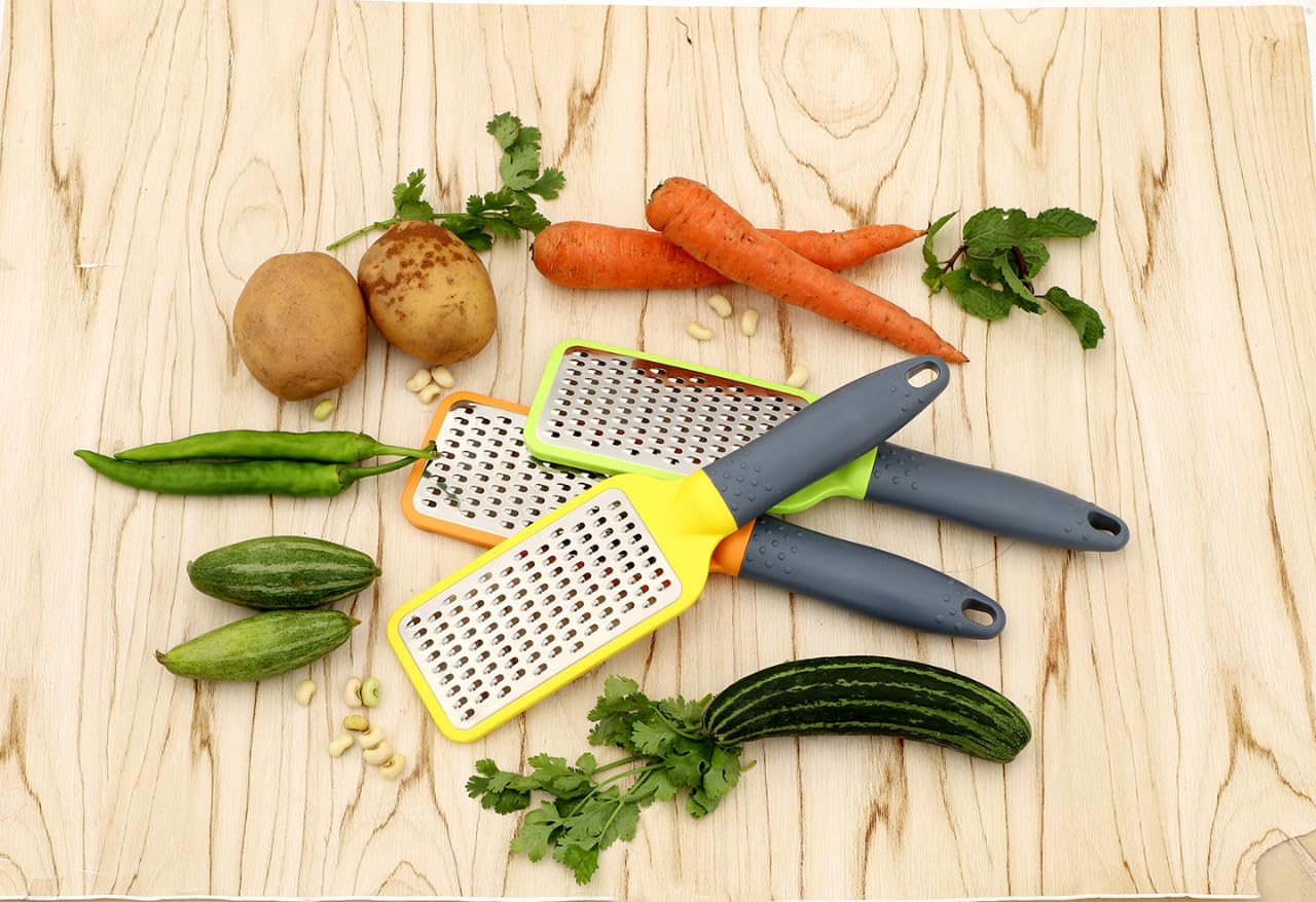 Tosmy Cheese Grater, Vegetable - Colour May Vary, 1 Piece