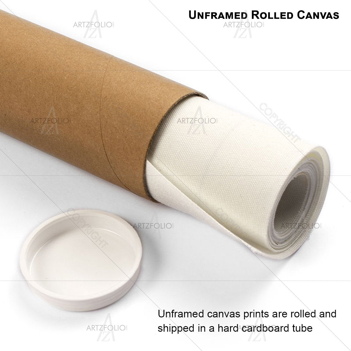 Pitaara Box Sacred Lotus & Chakras D1 | Unframed Canvas Painting for Bedroom & Living Room | 18 x 27 inch (46 x 69 cms)