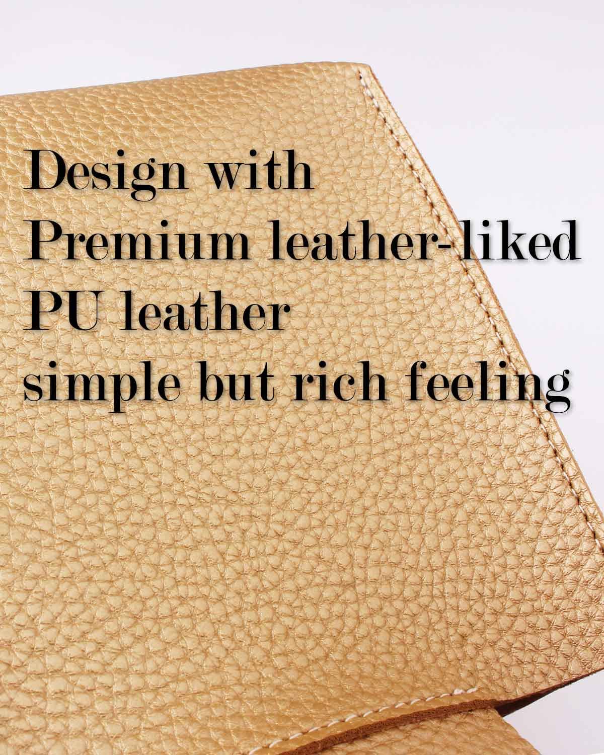 Gold Tissue Box Cover Rectangular - With Bottom Belt [Jesmini] Modern Pu Leather Long Rectangle Tissue Box Cover Decorative For