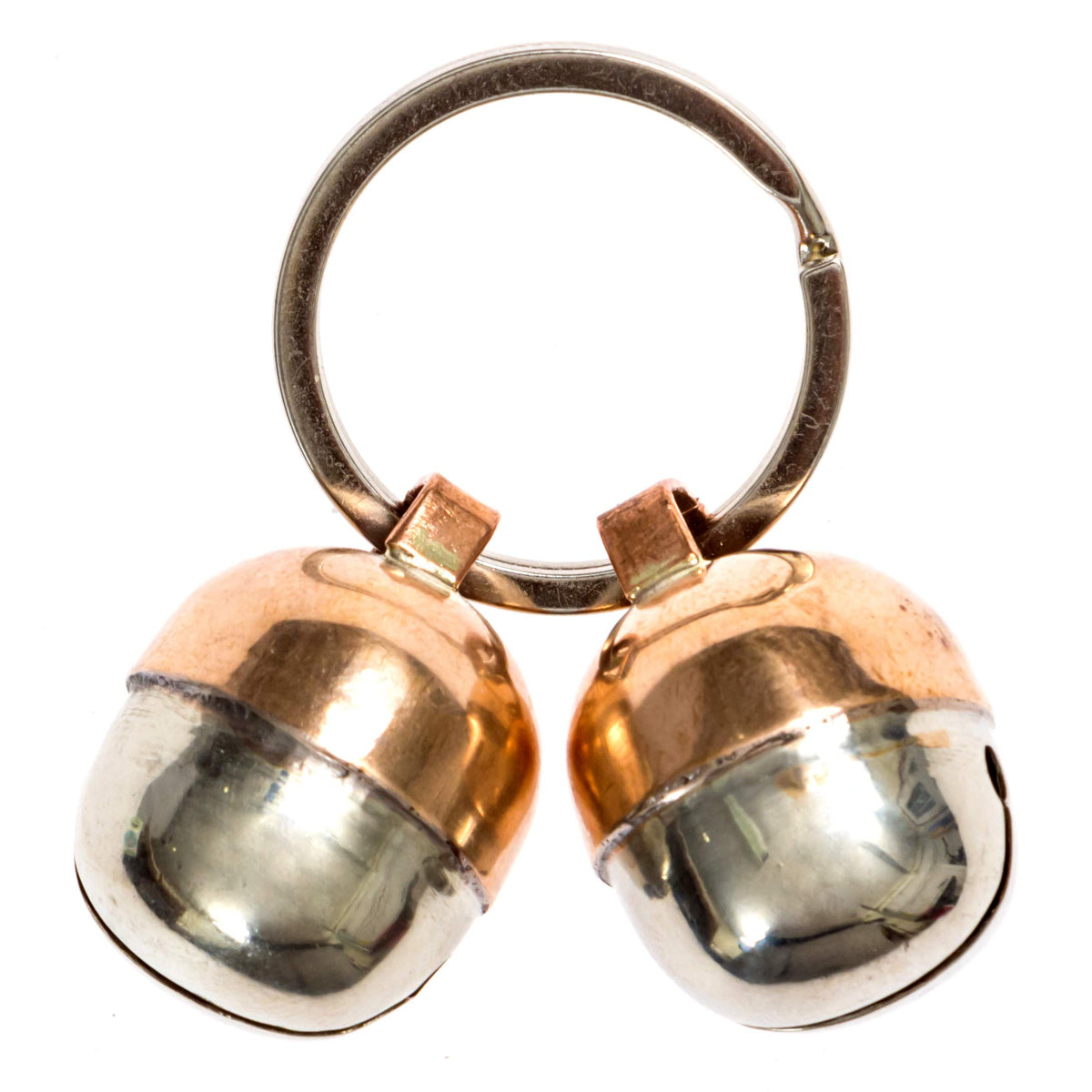 2 Extra Loud Cat  Dog Bells  Pet Tracker  Save Birds  Wildlife  Luxury Handmade Copper  Beaus Bells (Medium)