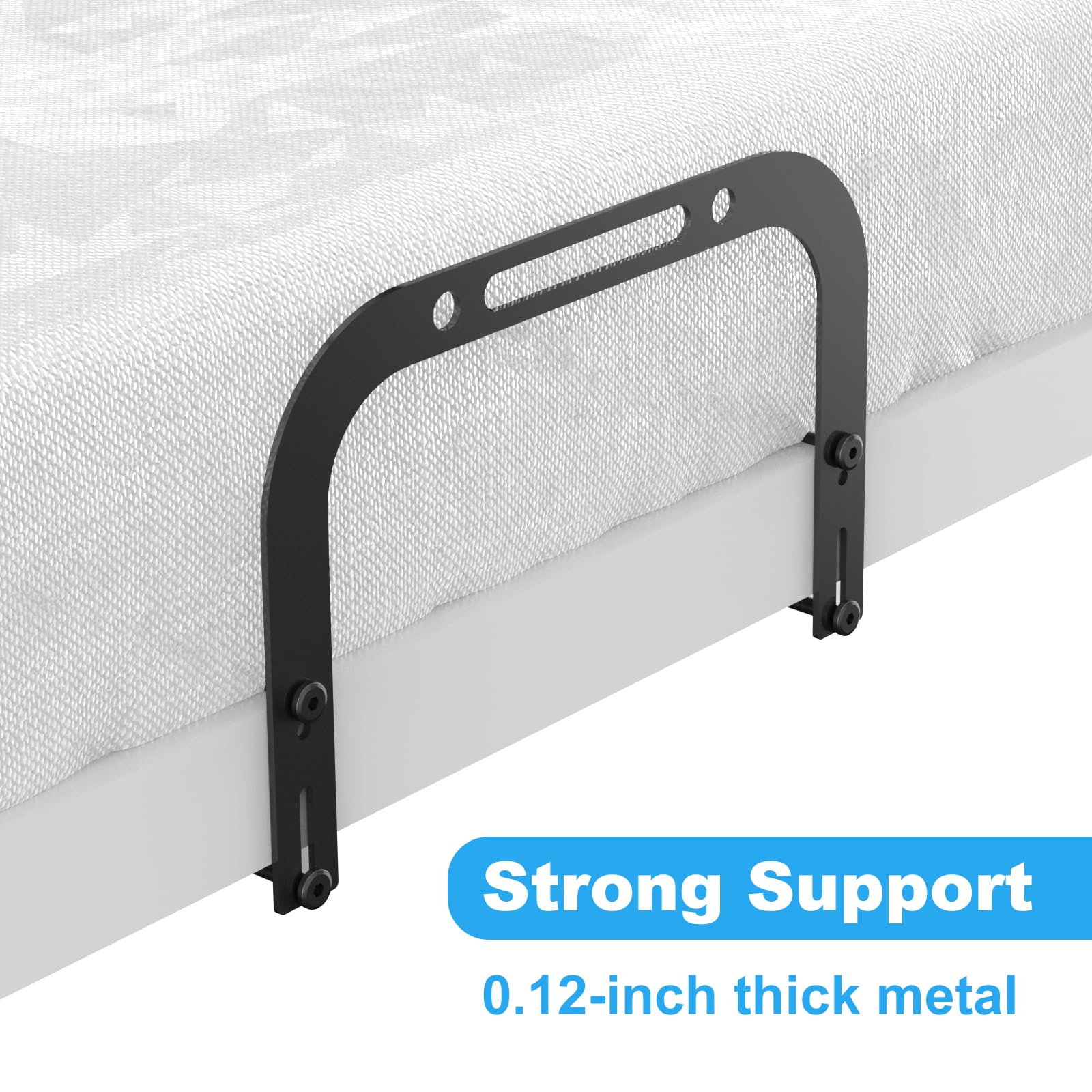 Mattress Slide Stopper, Yuoros Non Slip Mattress Gripper For Metal Bed Frame, Mattress Holder Retainer Bar To Keep Mattress Topp