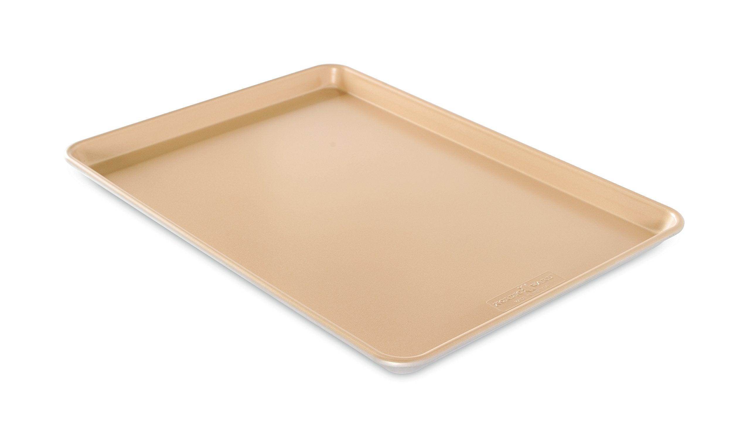 Nordic Ware Nonstick Pan Big Sheet Naturals Aluminum, 21'' X 15'', Gold