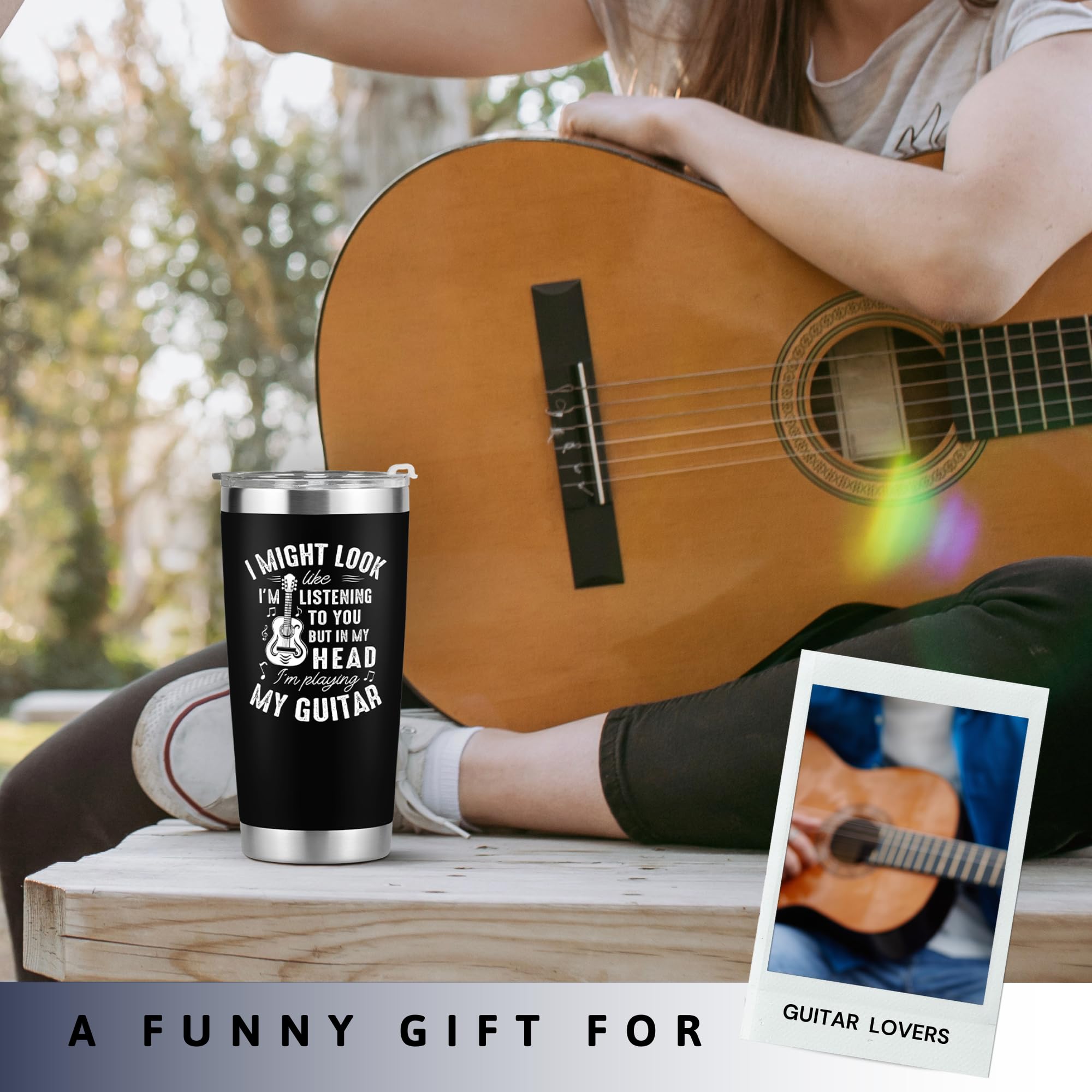 Guitar Gifts - Music Gifts - Music Gifts For Men, Guitar Gifts For Men - Gifts For Musicians, Musician Gifts - Fathers Day Gift