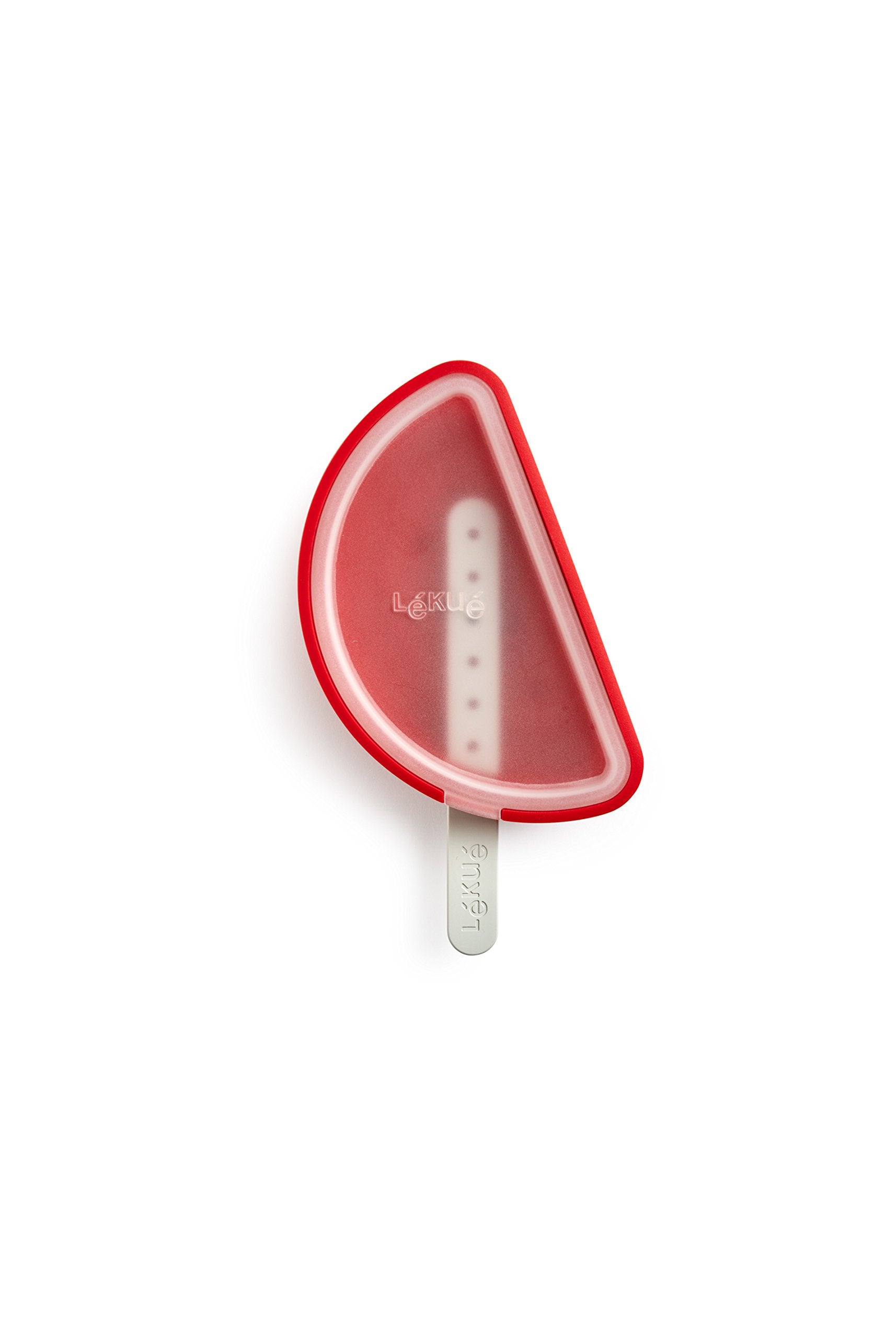 Lekue Watermelon Ice Cream Pop Mold (1 Unit), Red