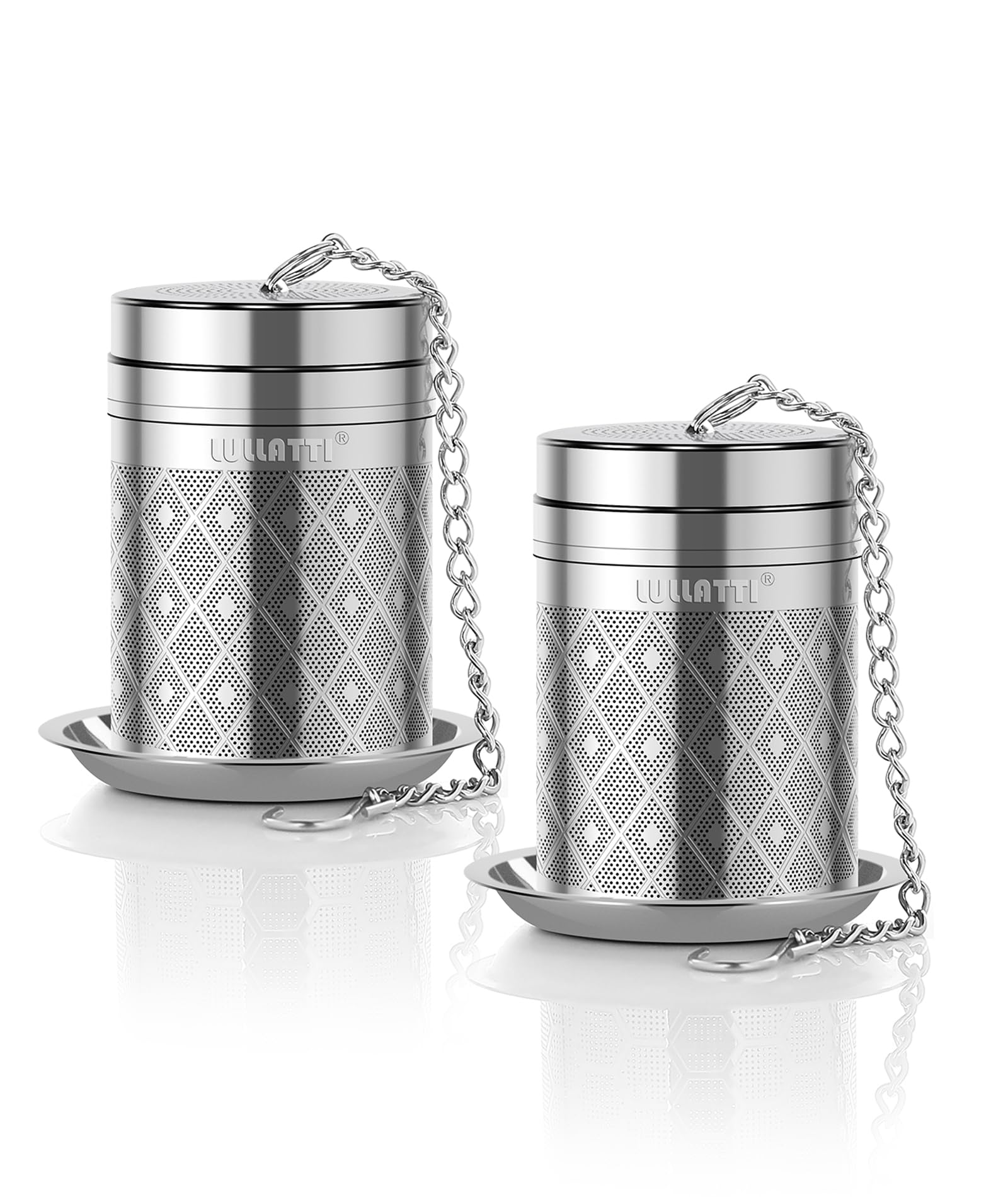 Tea Infusers For Loose Tea, 18/8 Stainless Steel Tea Strainer Set, Extra Fine Mesh Tea Steeper For Brew Tea, Spices & Seasoning