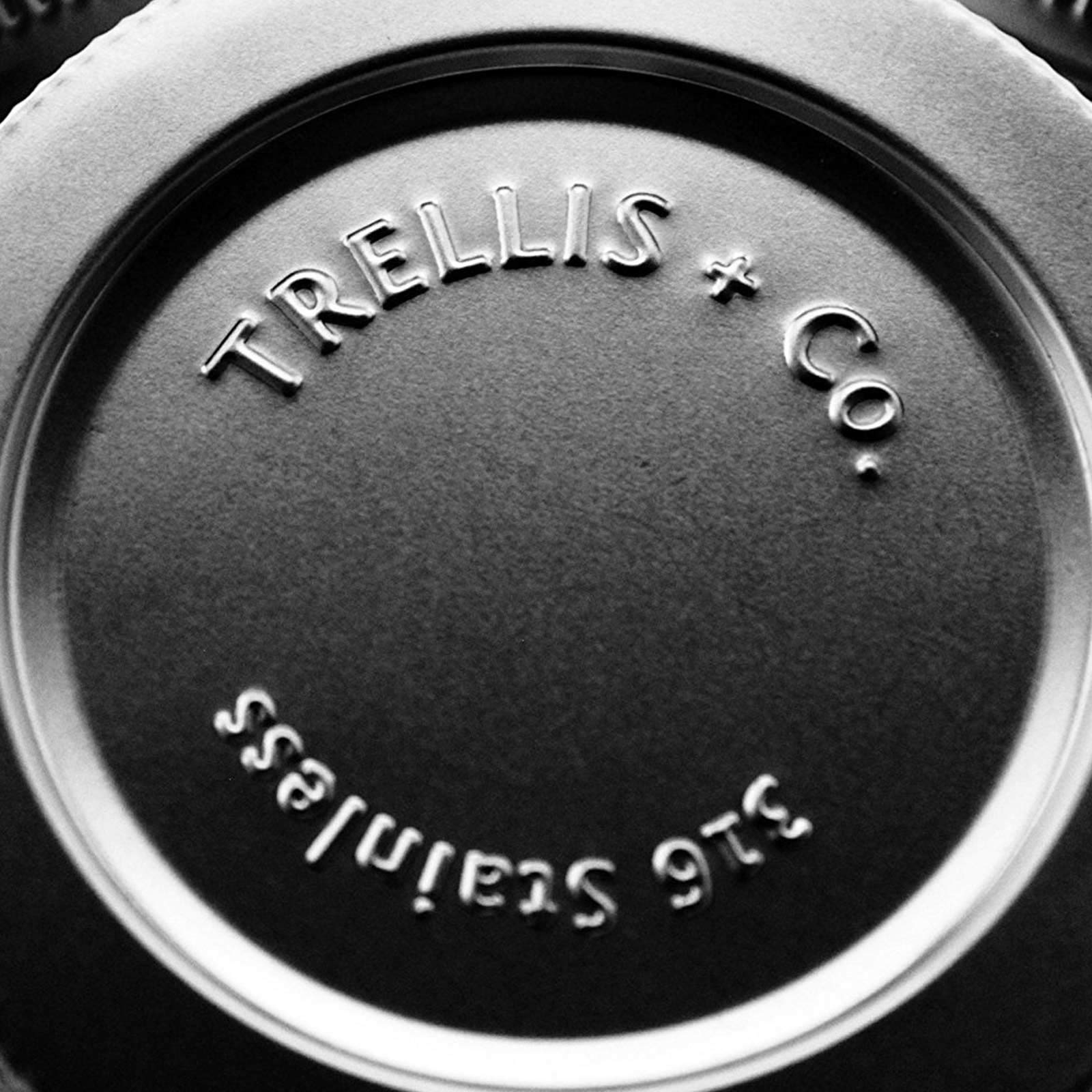 Trellis + Co. 316 Stainless Steel Wide Mouth Mason Jar Lids - 6 Pack - For Storage  Dry Goods  Pickling  Gifts - Durable & Rustproof - Mason Jar Tops