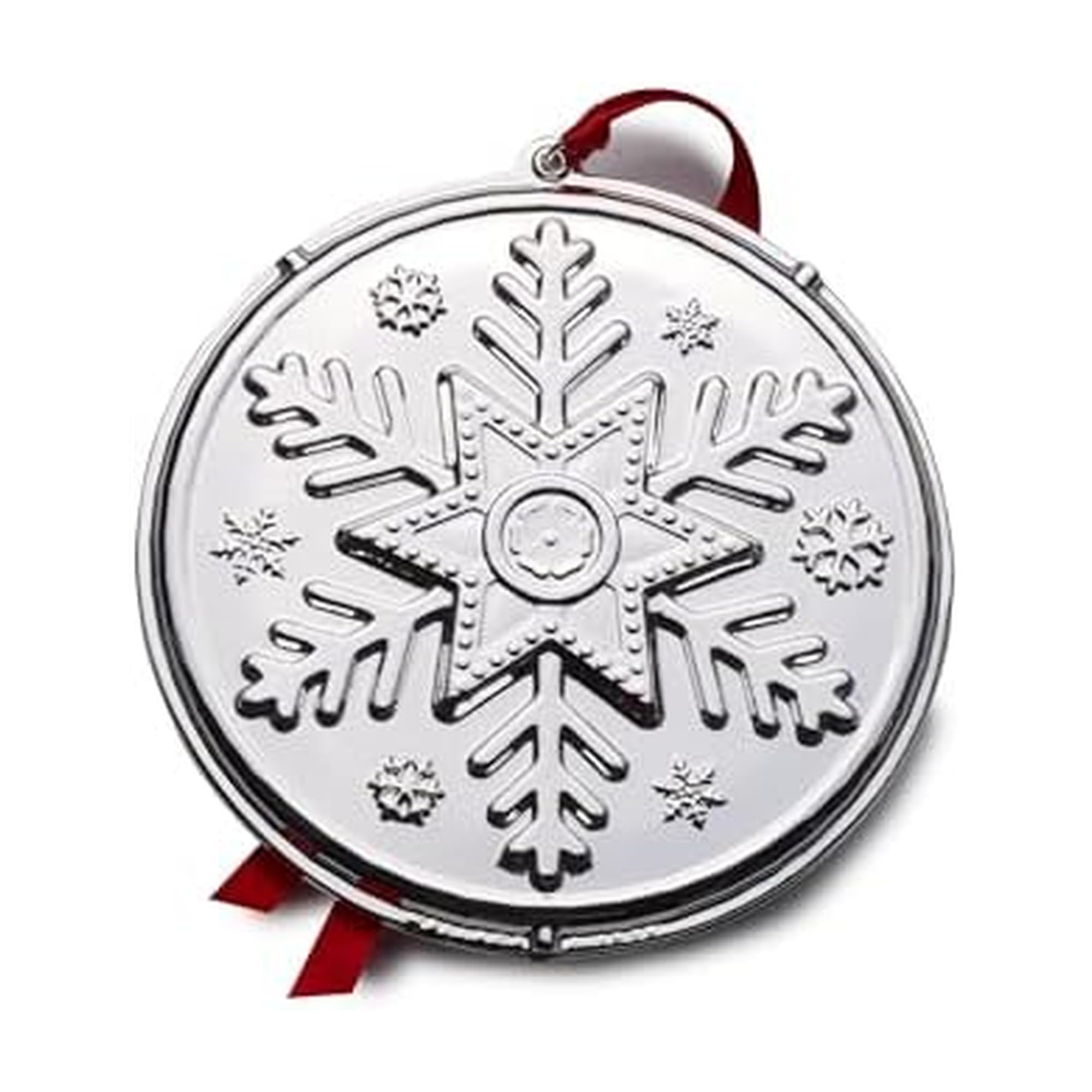 Wallace 2025 Silver Plated Snowflake Ornament 5th Edition