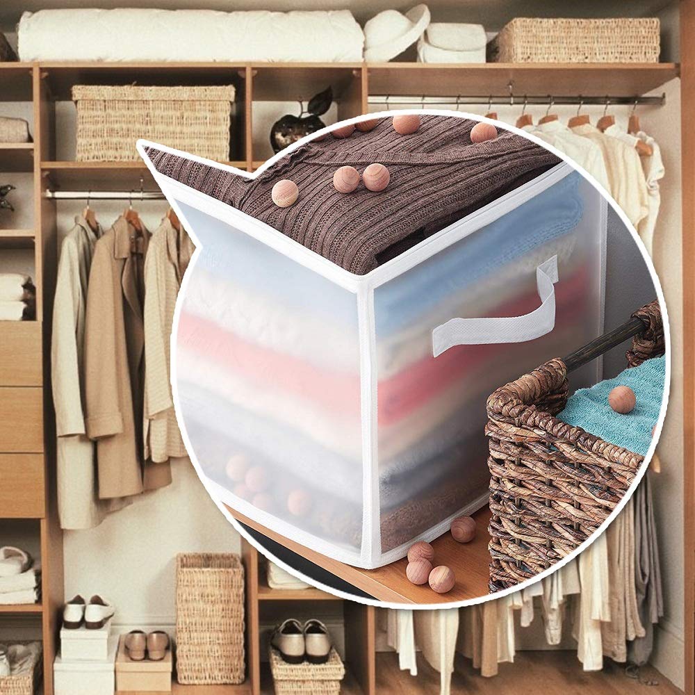 Cedar Space Cedar Blocks For Closet Storage, 100% Aromatic Red Ceder Blocks Cedar Planks (60 Pack)