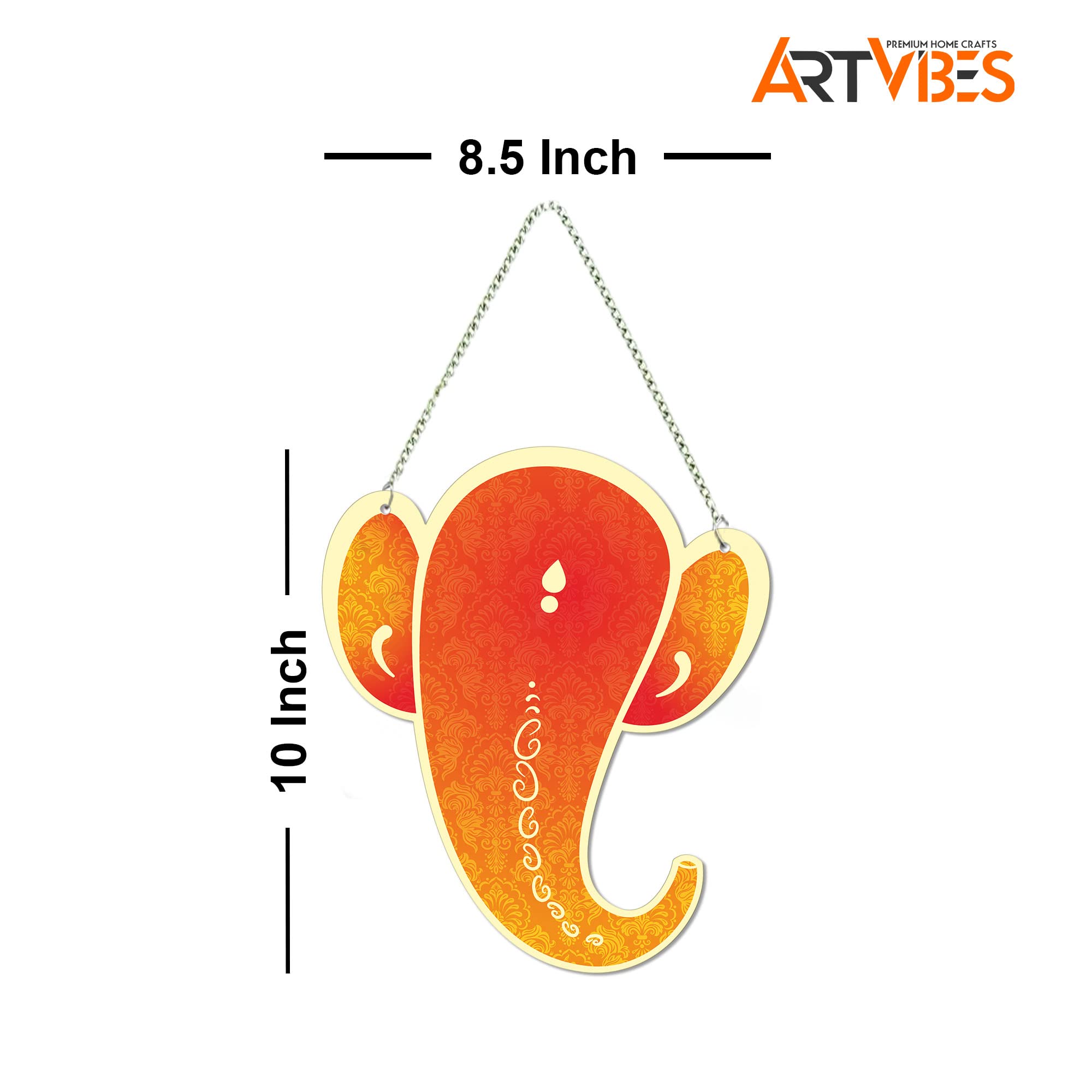 Artvibes Wall Hanger for HomeDecor Office Gift BedRoom LivingRoom, Wall Decoration (WH_5503N), Multi 3