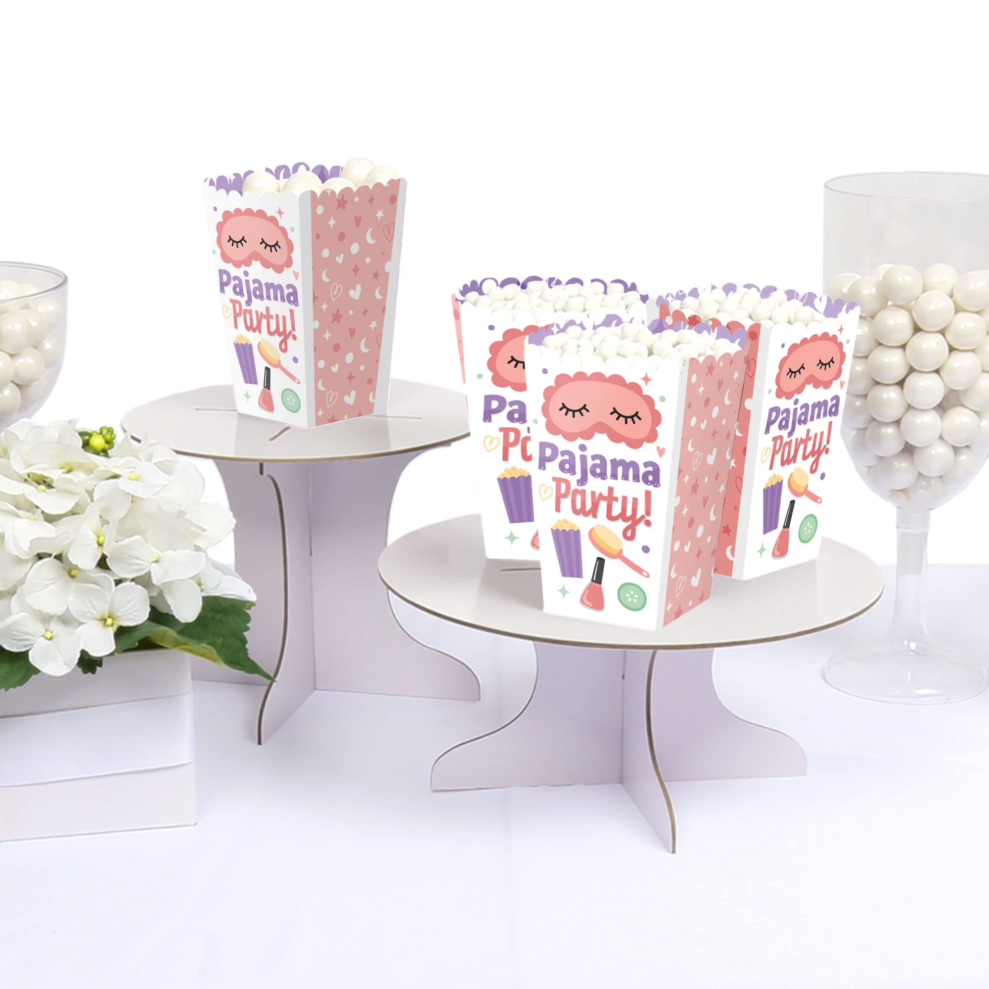 Big Dot Of Happiness Pajama Slumber Party - Sleepover Favor Boxes