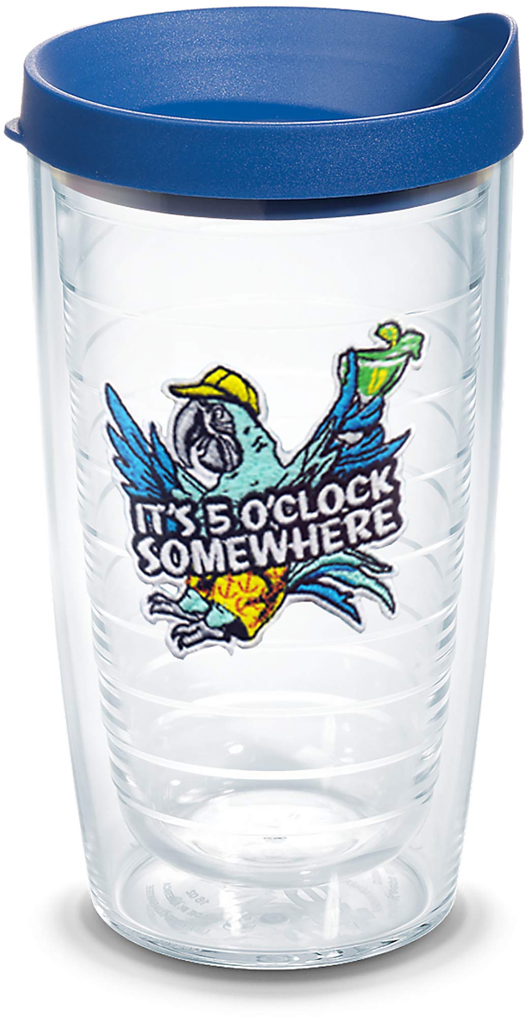 Tervis Margaritaville - It'S 5 O'Clock Somewhere - Red Parrot Made In Usa Double Walled Insulated Tumbler Travel Cup Keeps Drink