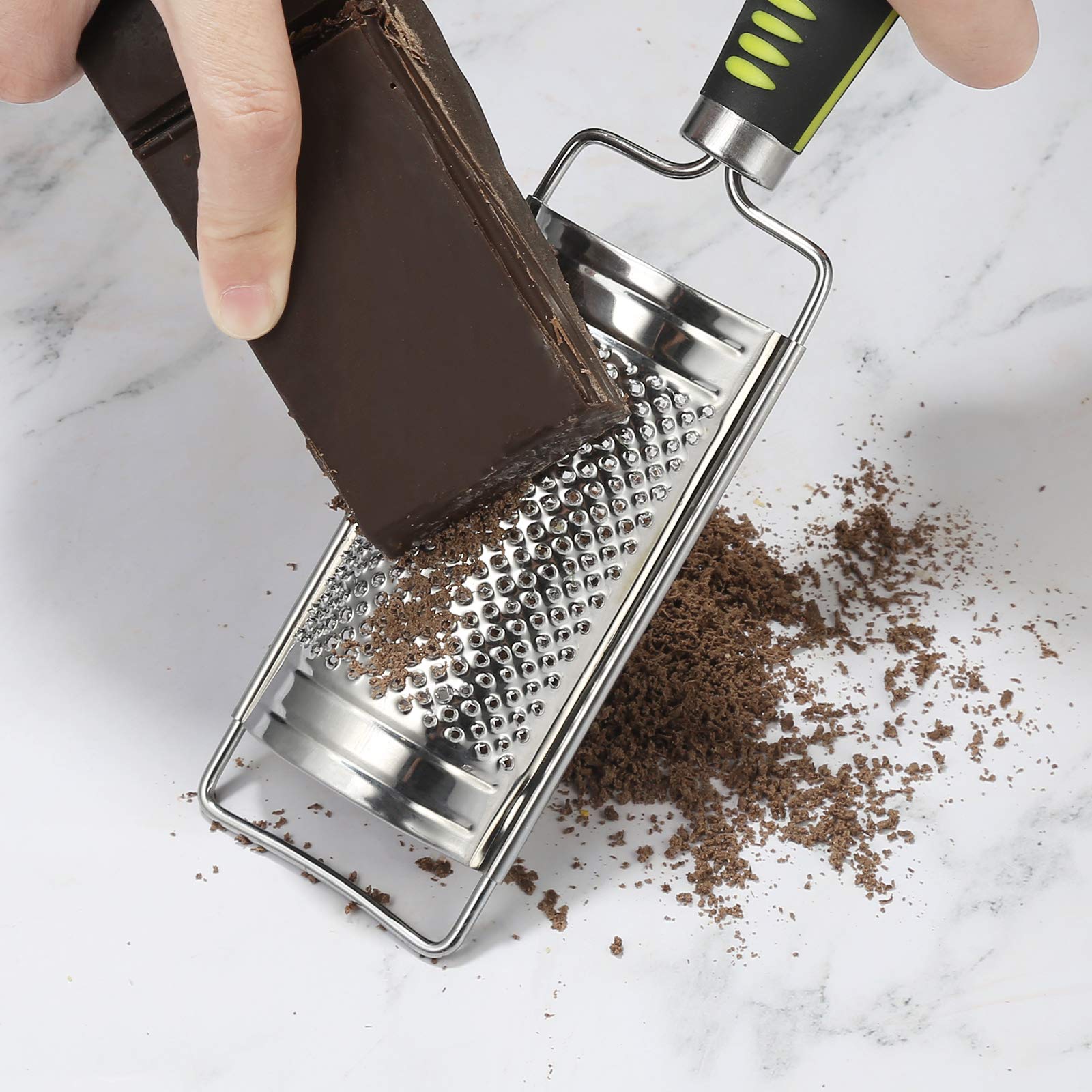 SUTINE Cheese Grater Set Lemon Zest Grater  Stainless Steel Kitchen Grater for Parmesan Cheese  Ginger  Garlic  Nutmeg  Fruits  Vegetables  Dishwasher Safe  Set of 5