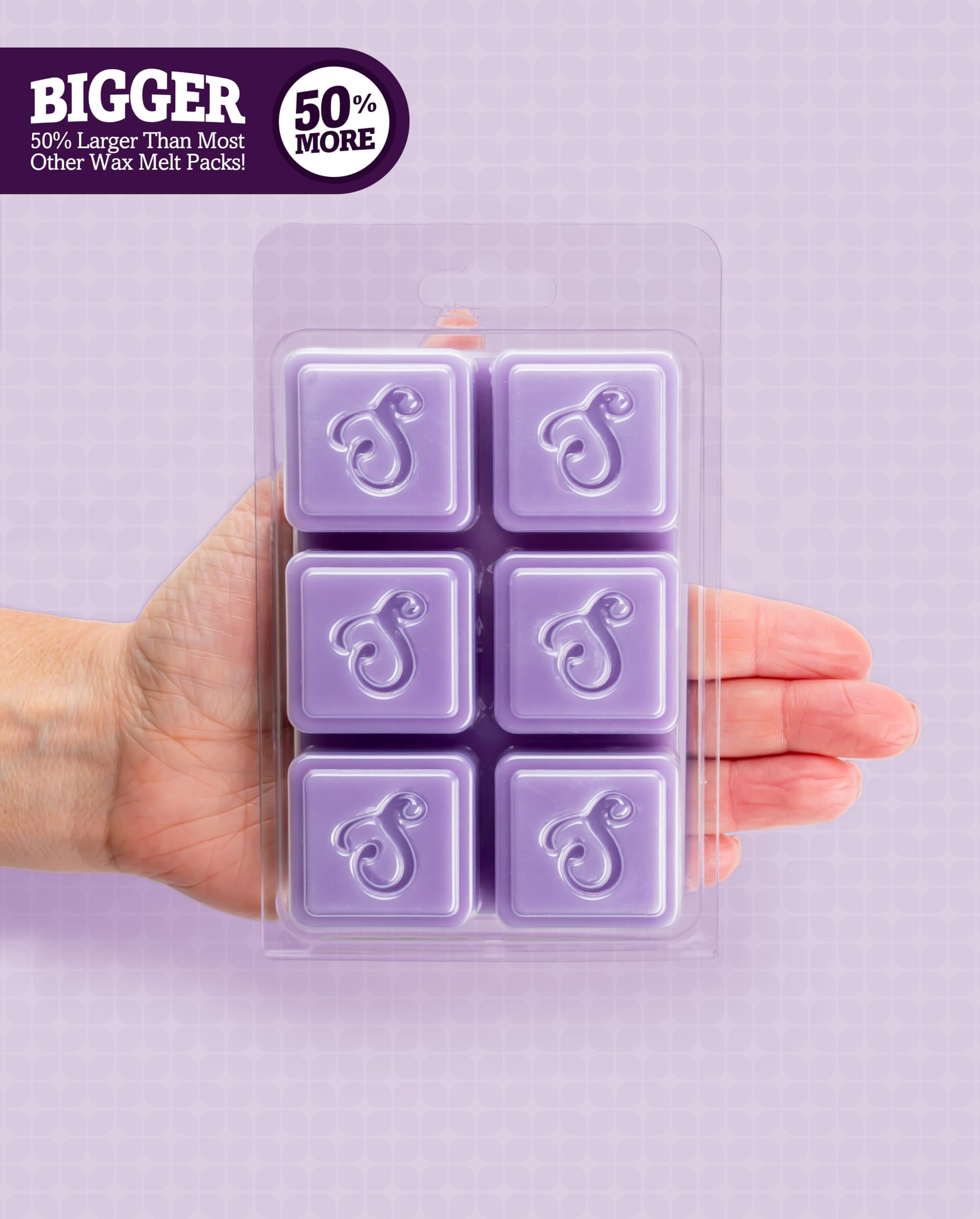 Shortie's Candle Company Pure Wisteria Wax Melts - Formula 117-1 Highly Scented 3 Oz. Bar - Made with Essential & Natural Oils -