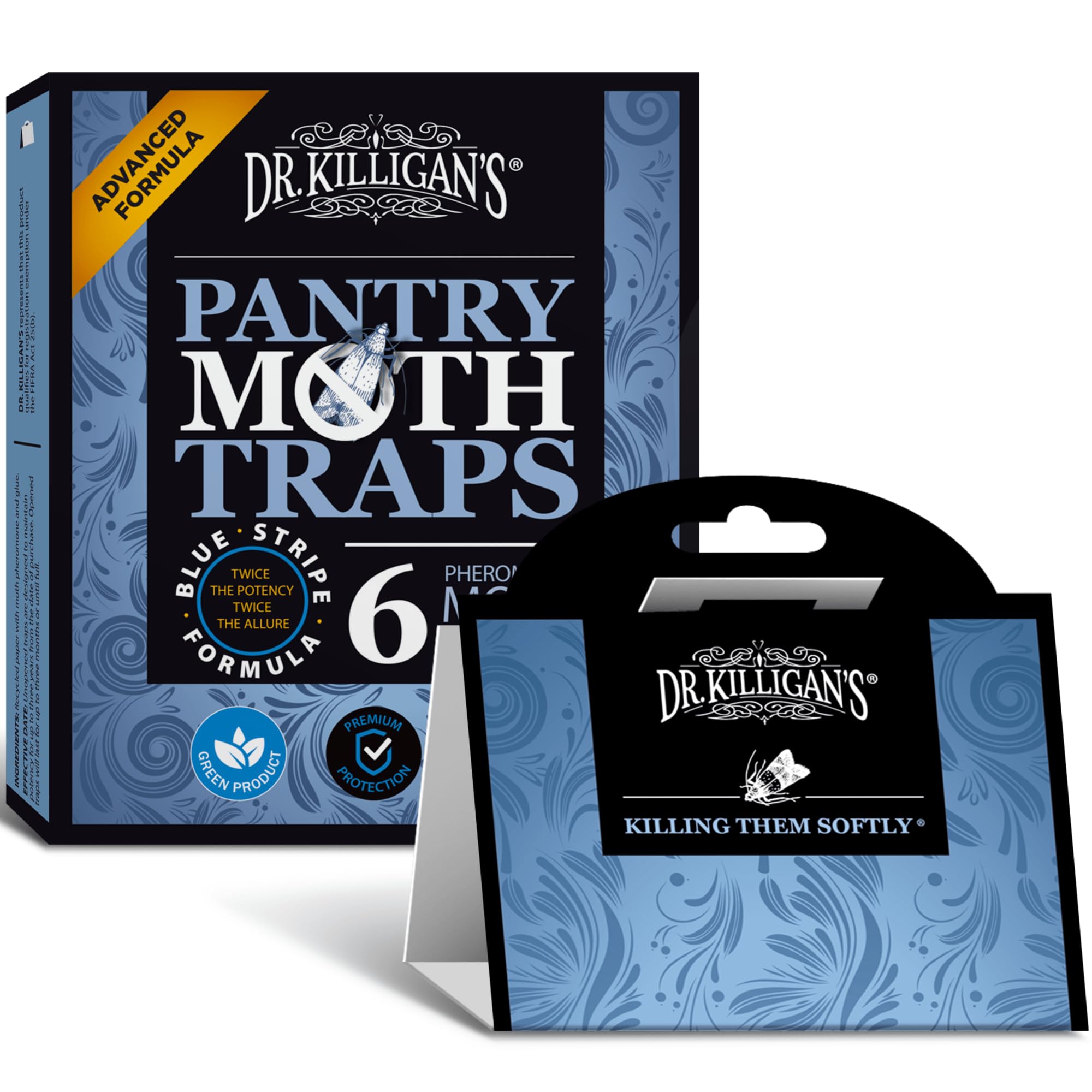 Dr. Killigan'S Premium Pantry Moth Traps With Pheromones Prime, Indian Meal Moth Traps For House, How To Get Rid Of Moths In Hou