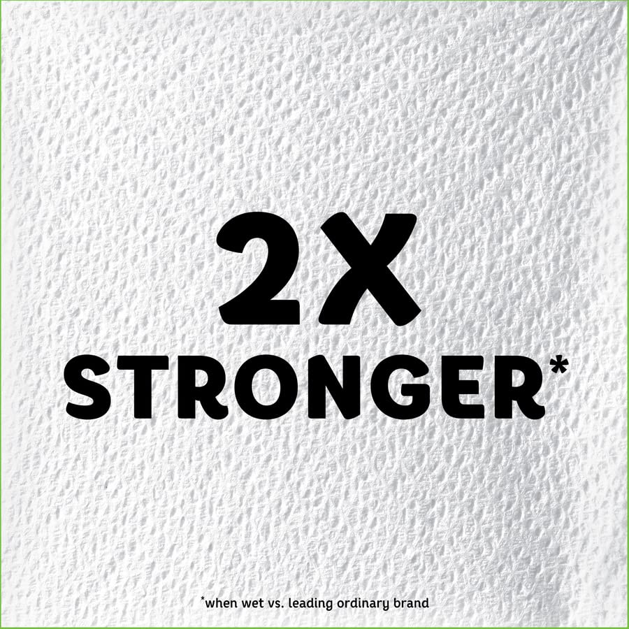 Bounty Paper Napkins, White Or Printed, 200 Count, Pack Of 2