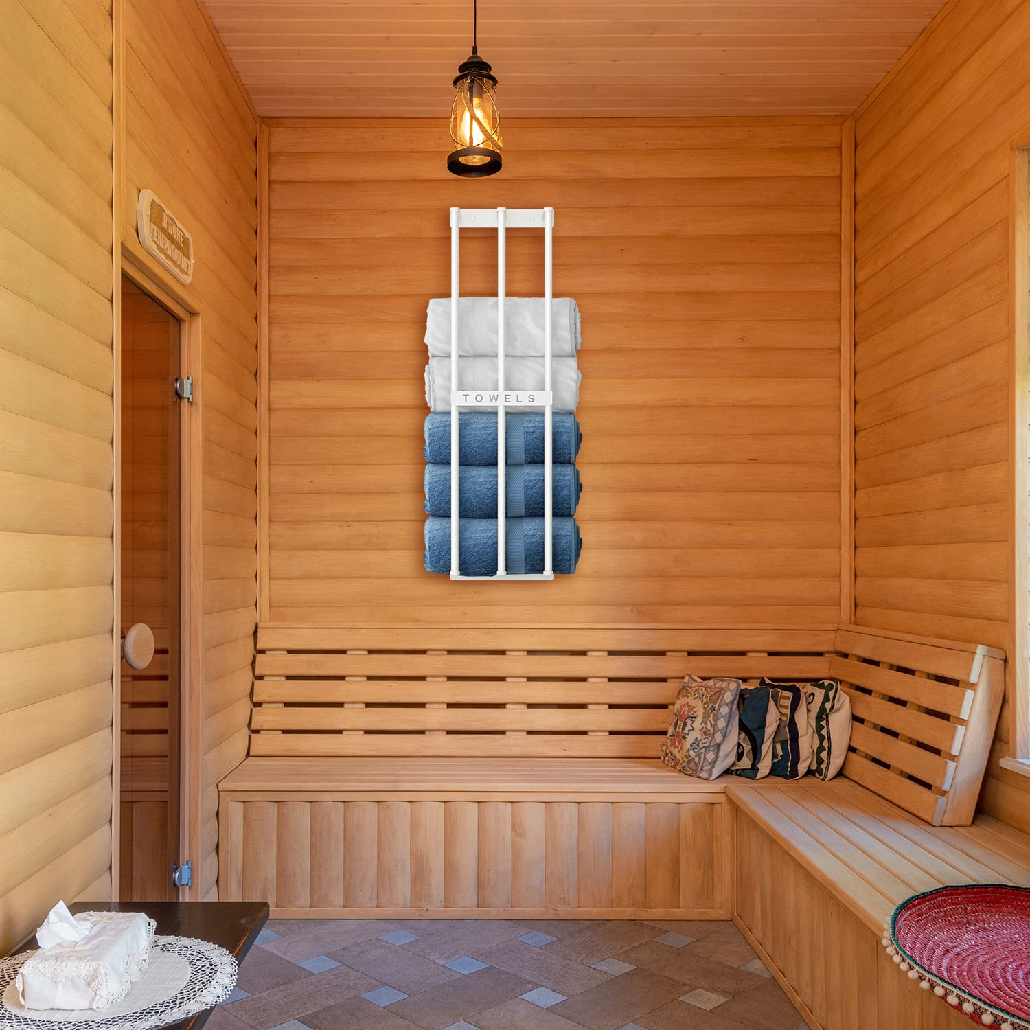 Towel Holders For Bathroom Wall Mounted, Bethom Towel Storage For Small Bathroom, Wall Towel Rack For Rolled Towels Bath Washclo