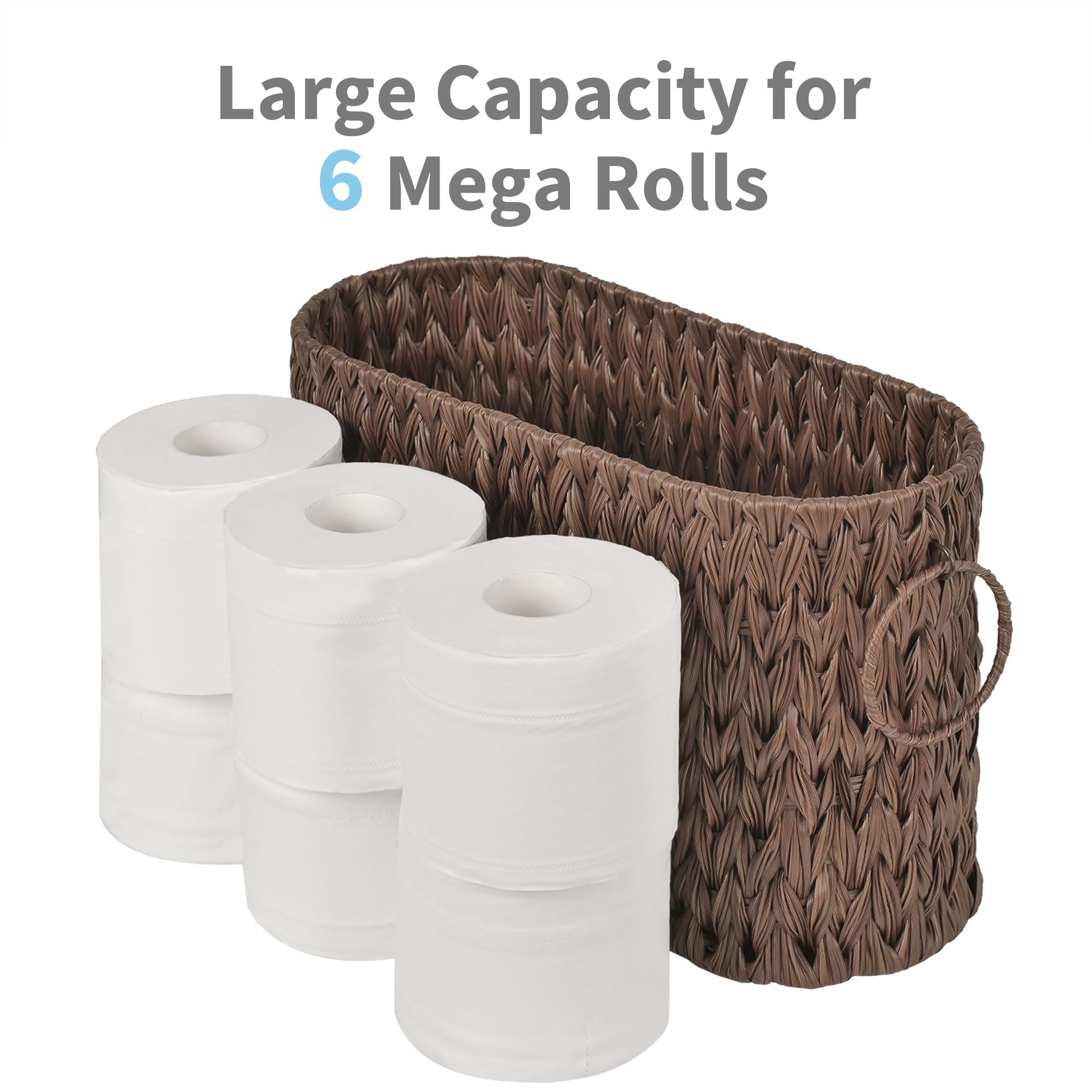 Granny Says Toilet Paper Storage, Toilet Paper Basket For Bathroom, Toilet Paper Holder With Storage, Toilet Paper Organizer For