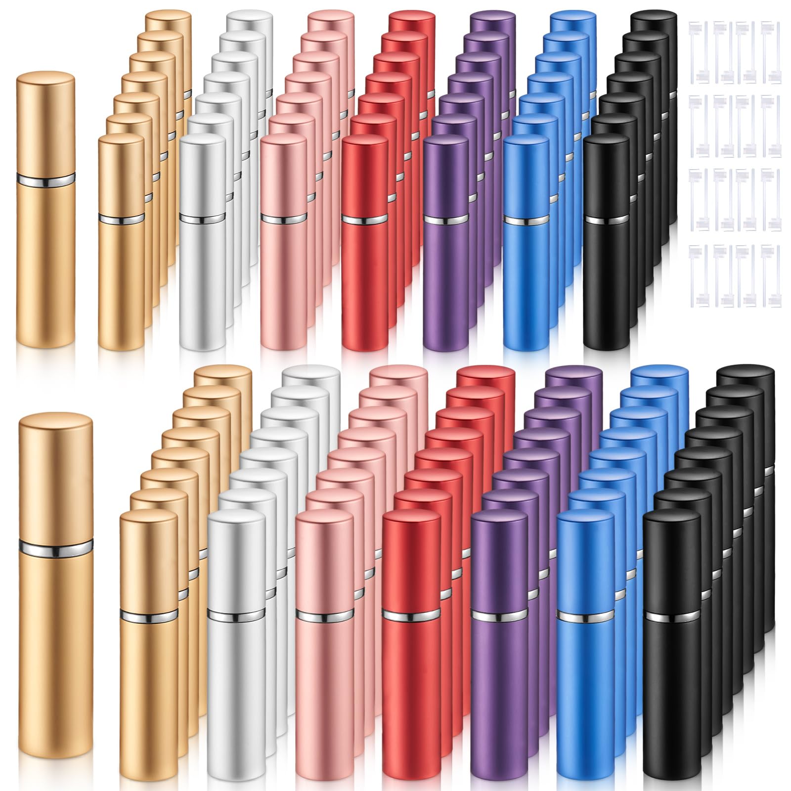 Motiskyy Perfume Travel Refillable Atomizers Bulk Mini Atomizer Sprayer With Perfume Refill Pump Dispenser Pump Transfer Tool(70